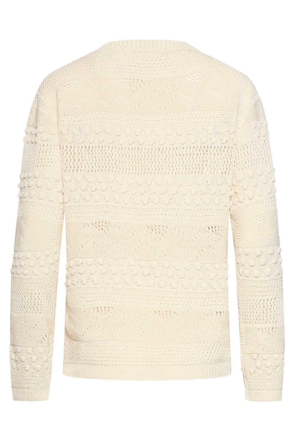Smashed Lemon | Knit Top in Off White