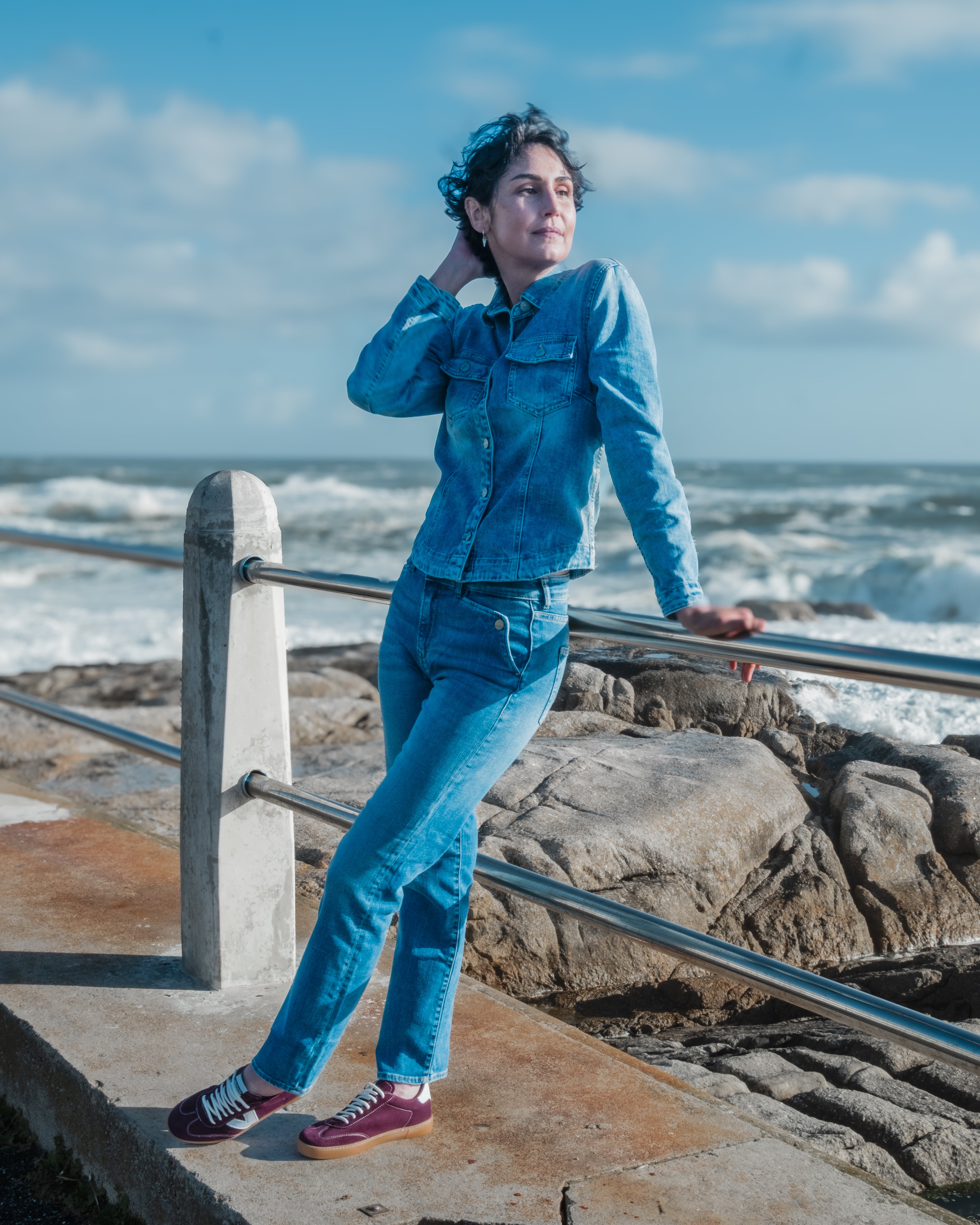 Le Temps de Cerises | Flilly Jacket in Blue