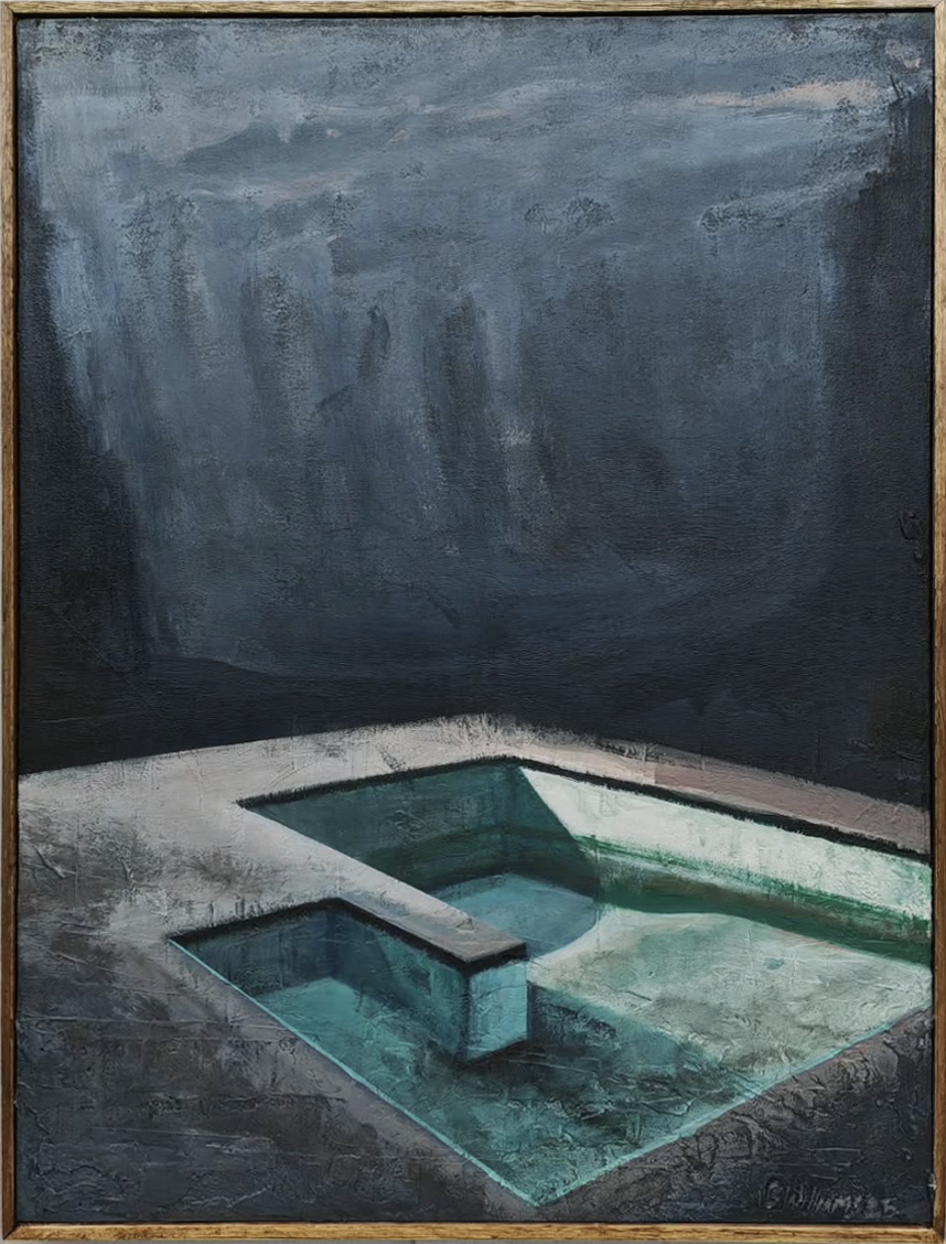 The Suburbs 10 | Brett Williams | 2025 | Mixed Media Acrylic on Canvas