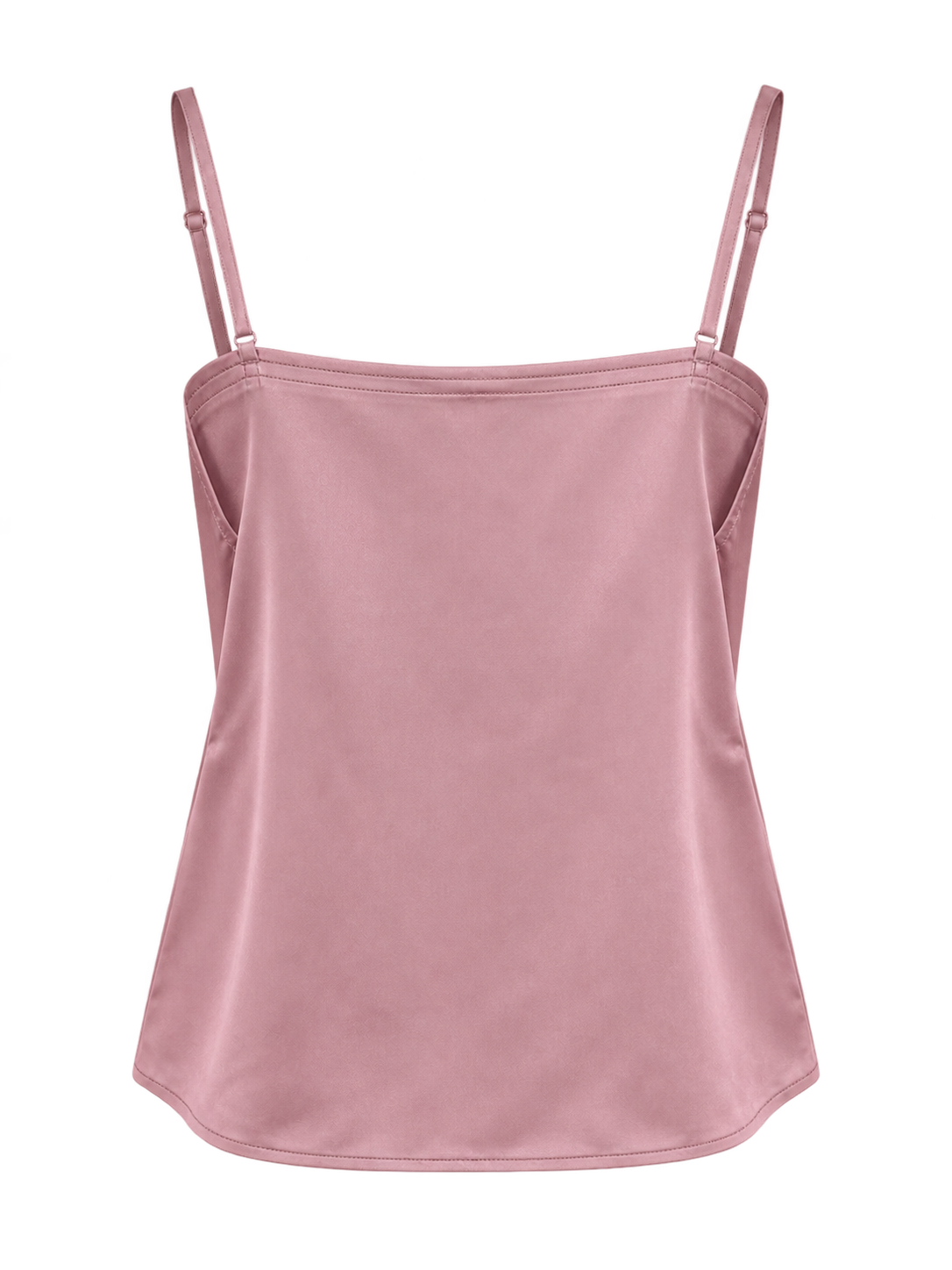 YAYA | Satin Cami in Burlwood Pink