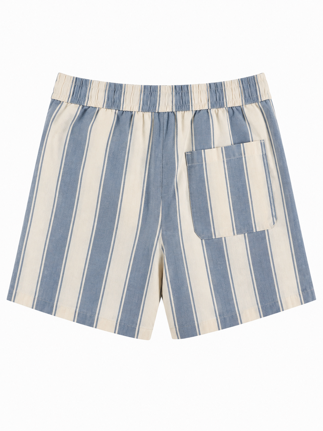 Chaos & Calm | Cotton Shorts in Beach Stripe