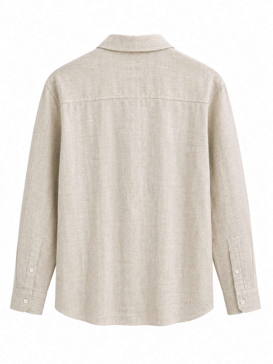 Chaos & Calm | Linen Regular Shirt in Oat