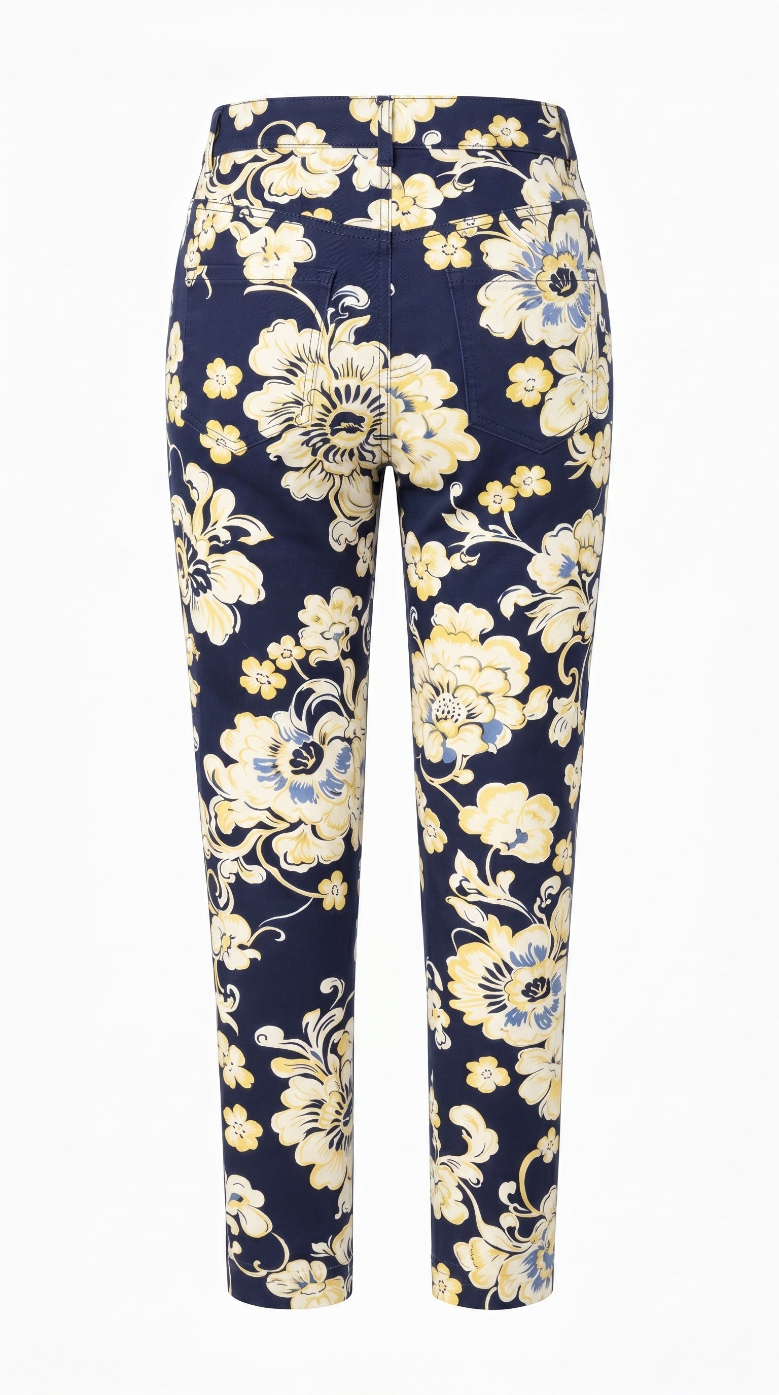 Newport Print Pant Navy Multi
