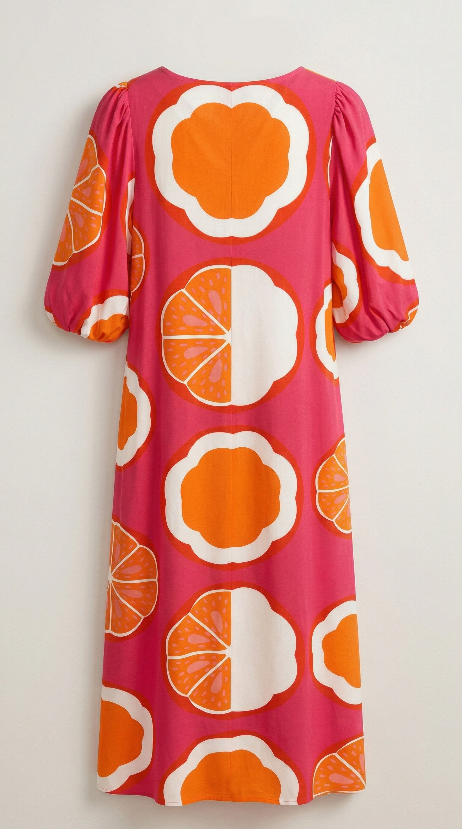 Smashed Lemon | Dress in Pink Multicolour