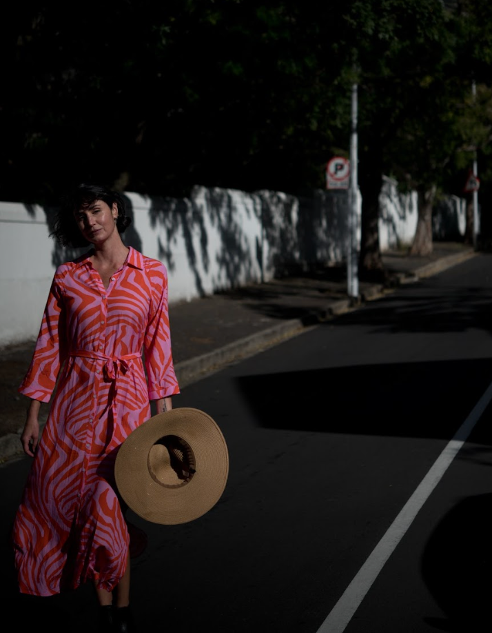 Smashed Lemon | Dress | PinkOrange