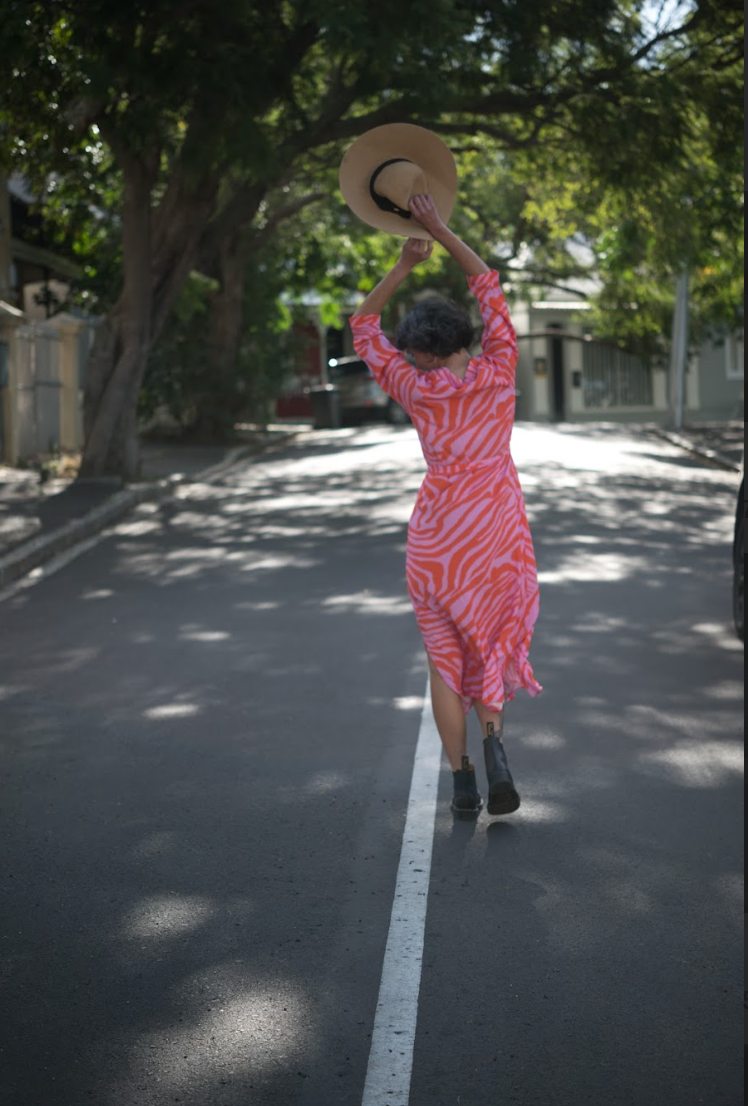 Smashed Lemon | Dress | PinkOrange
