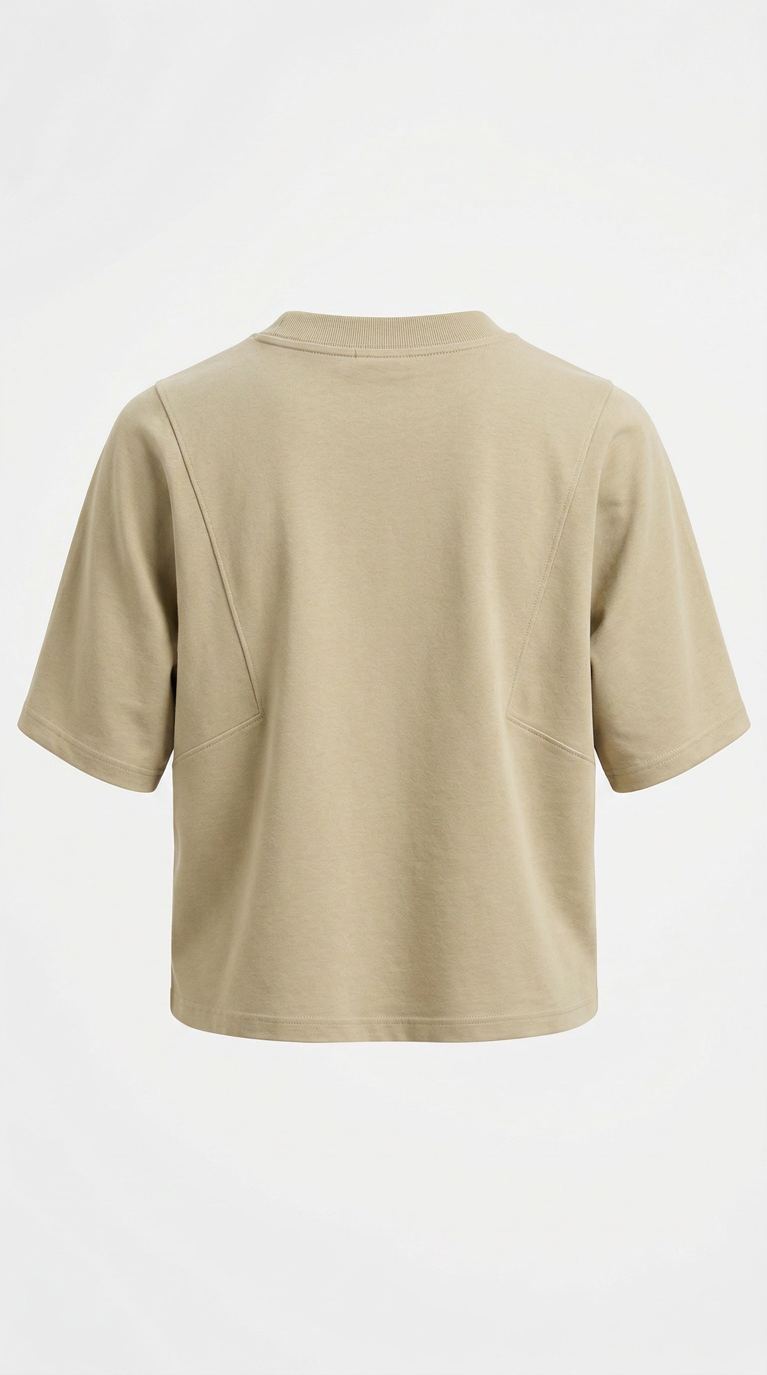 YAYA soft green short sleeve t-shirt with minimal design