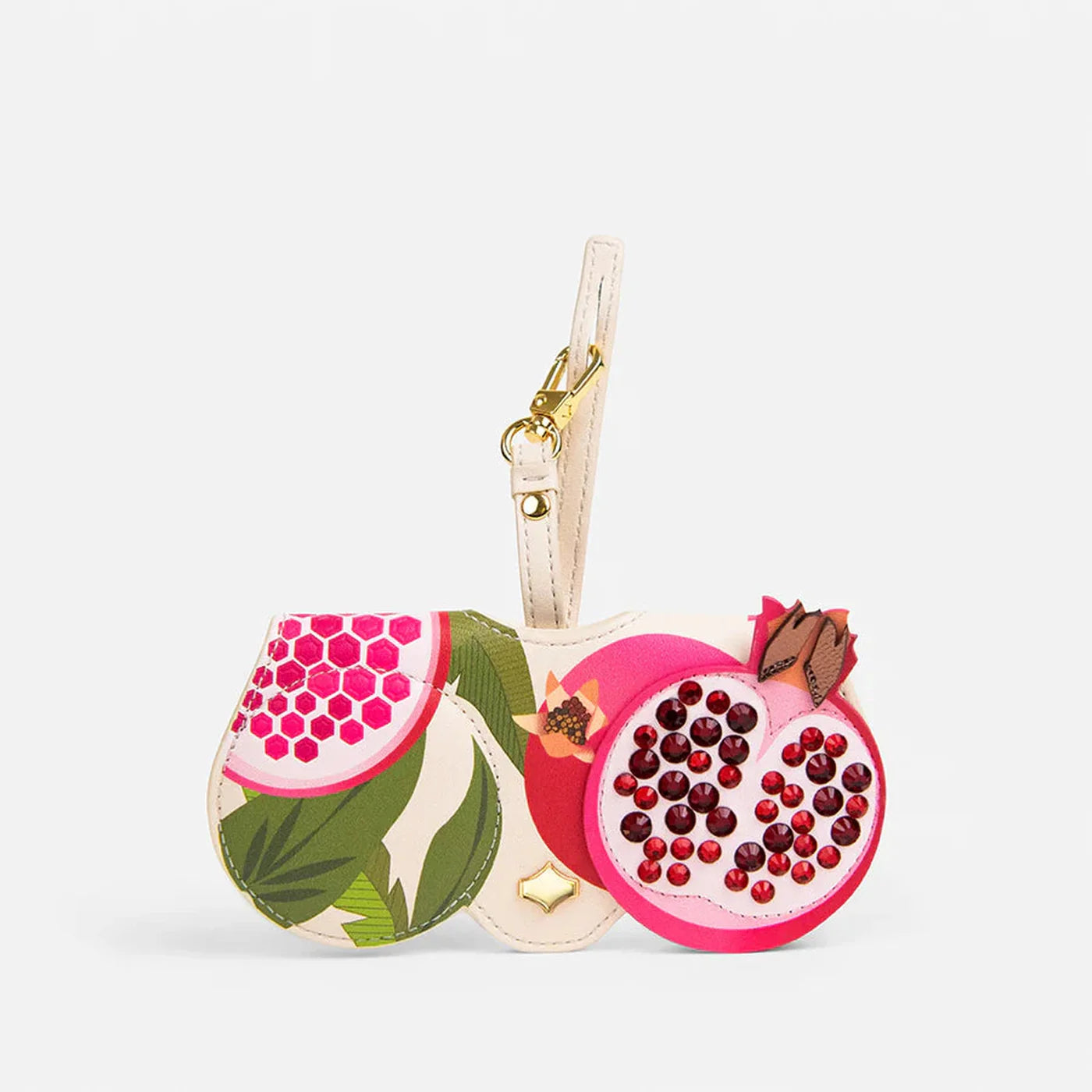 ANY DI Granada SunCover sunglasses case with pomegranate-inspired crystal detailing