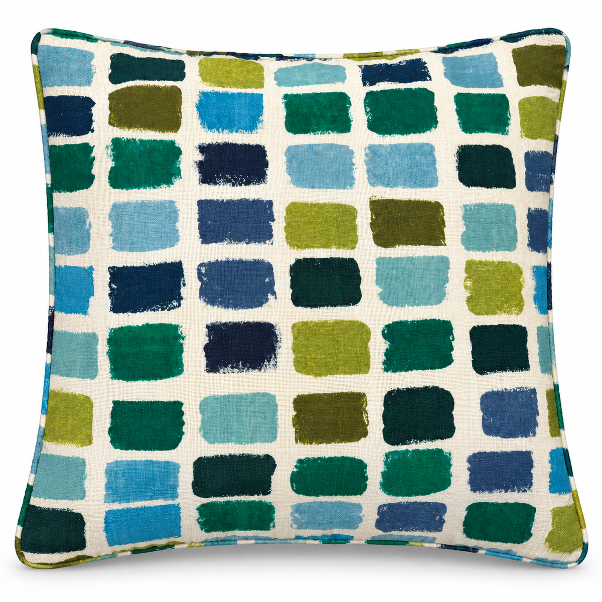 Janria | Brushstroke Block Cushion Cover