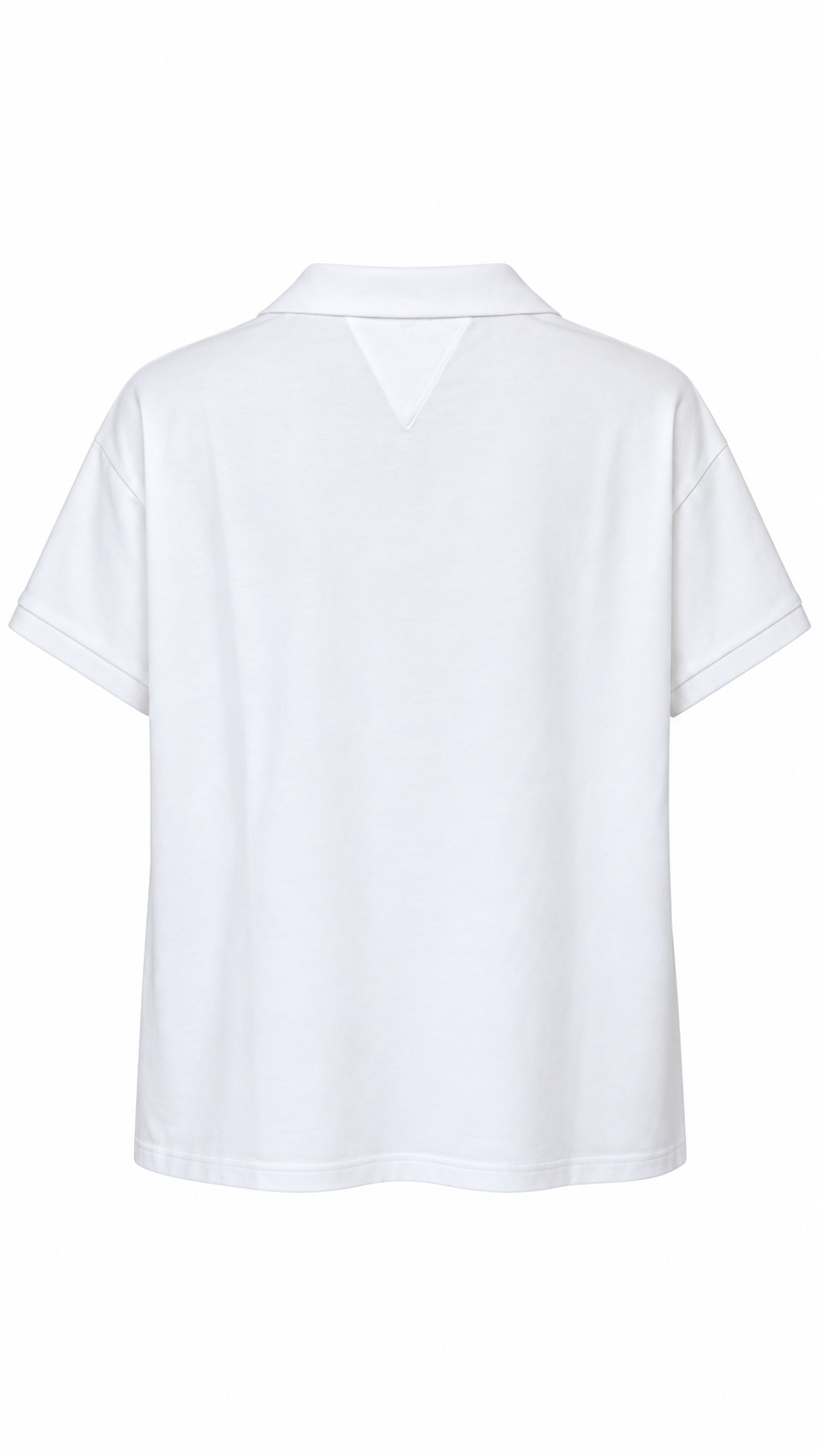 Gordon Smith Fairway Polo Top in White, back view