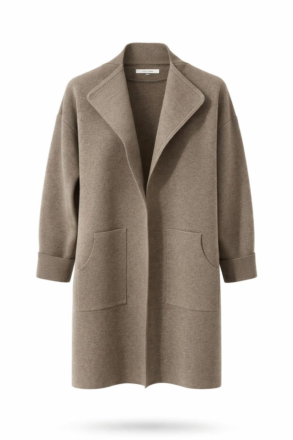 YAYA | Coatigan in Brown Melange
