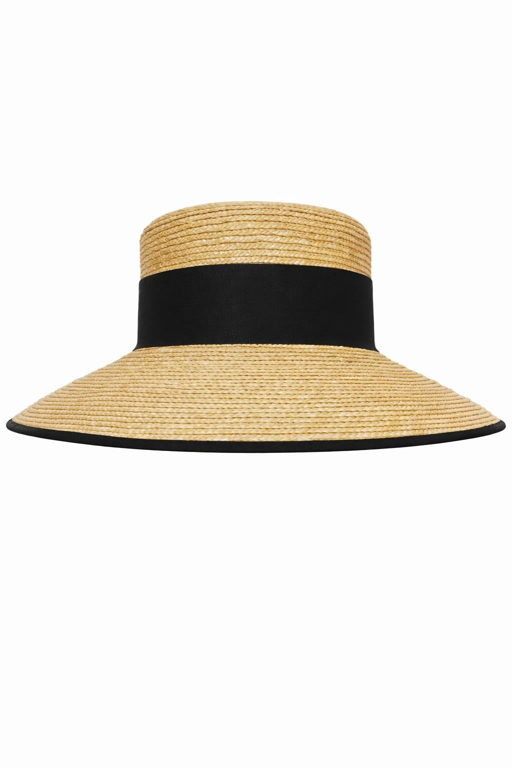 Maya Hat in Wheat Straw Natural