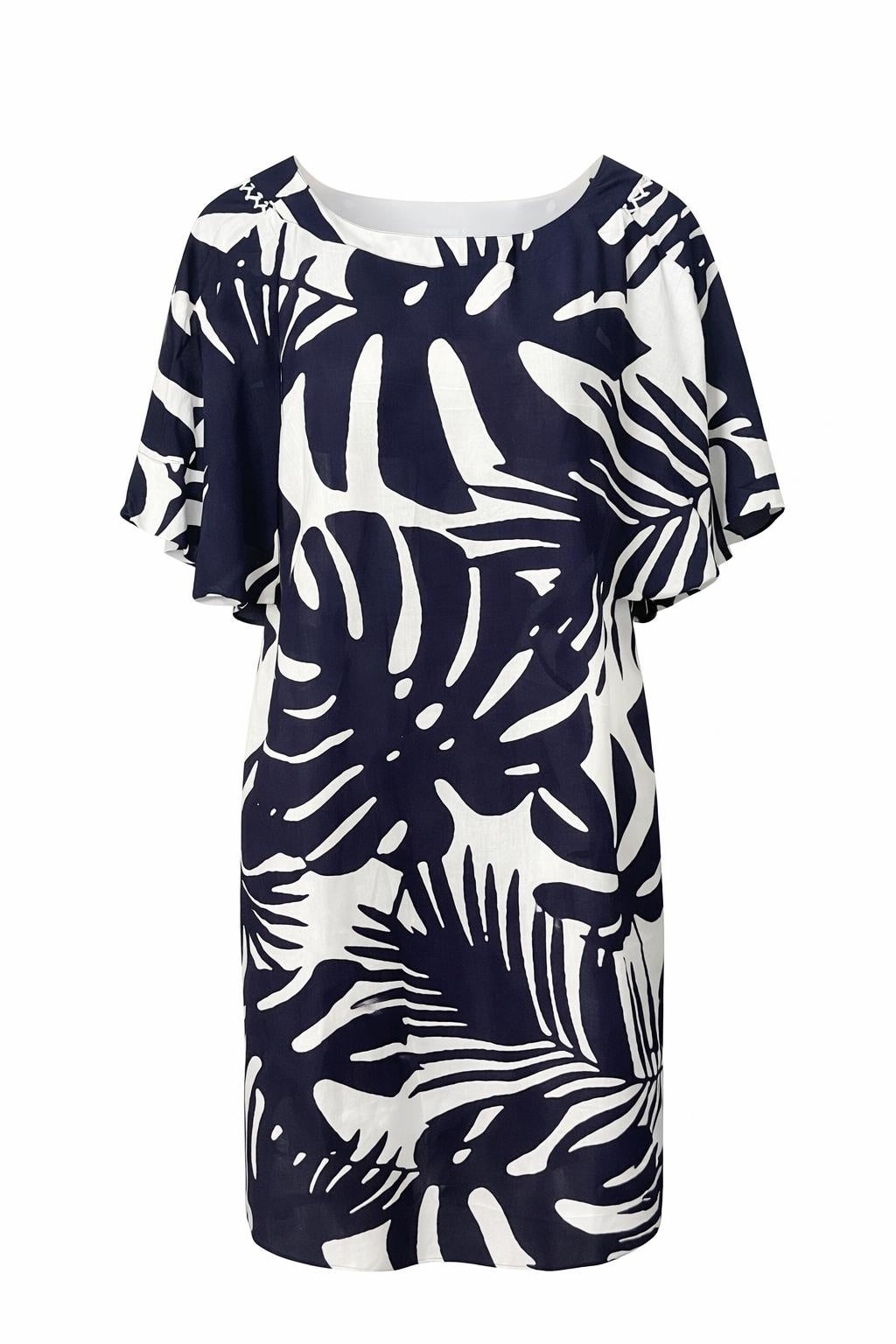 Isla Bonita | Long Dress | Black/White