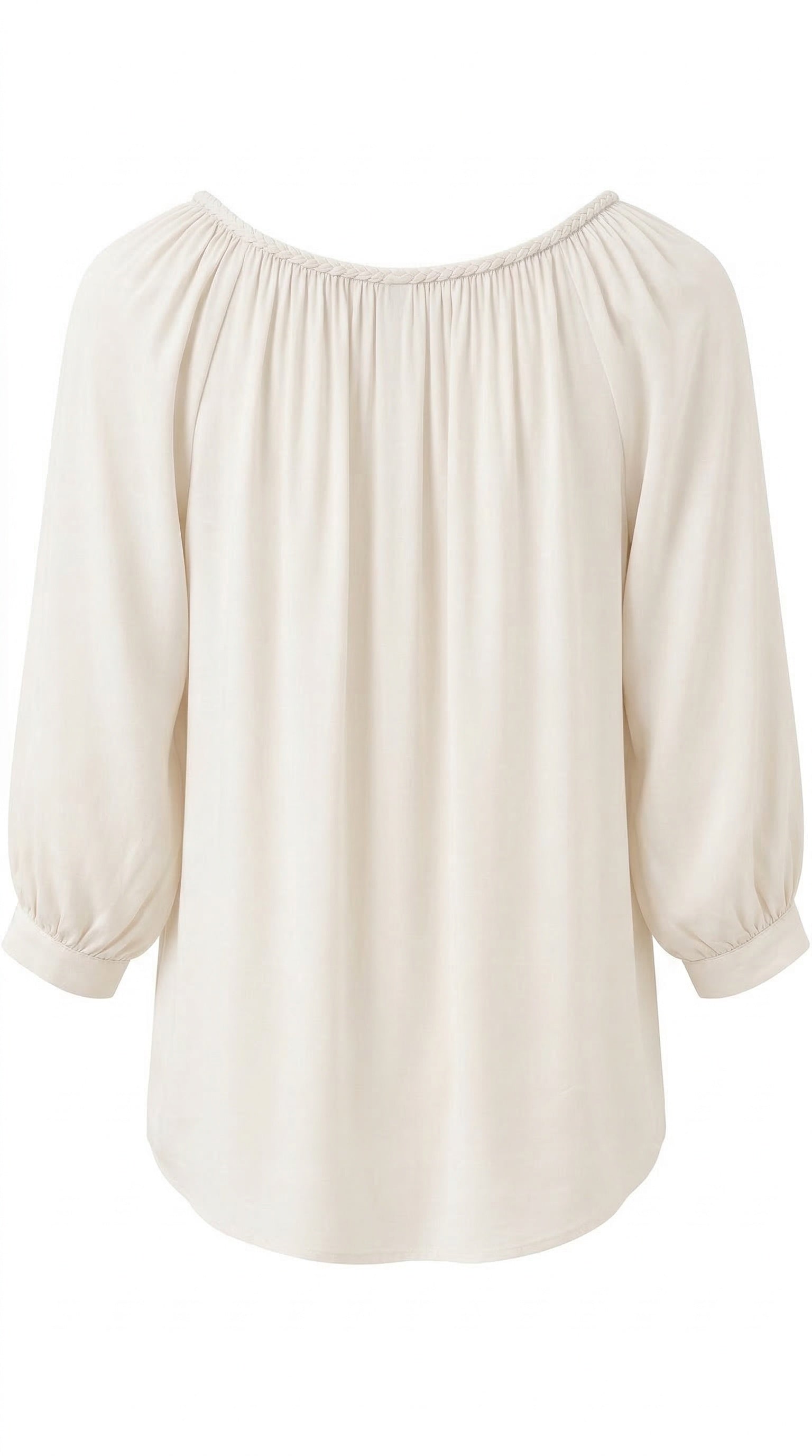 Gordon Smith | Lux Plait Top in Champagne
