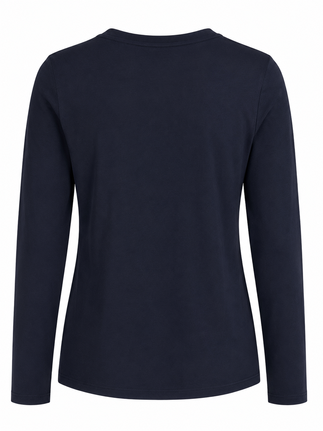 Back view of the Gordon Smith Heritage Tee in Navy showcasing the clean silhouette and comfortable regular fit.