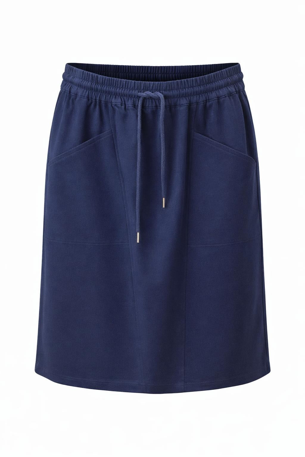 Holiday captain skirt navy product front view