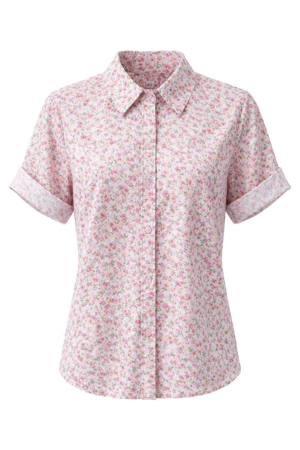 Rose Floral Shirt Front