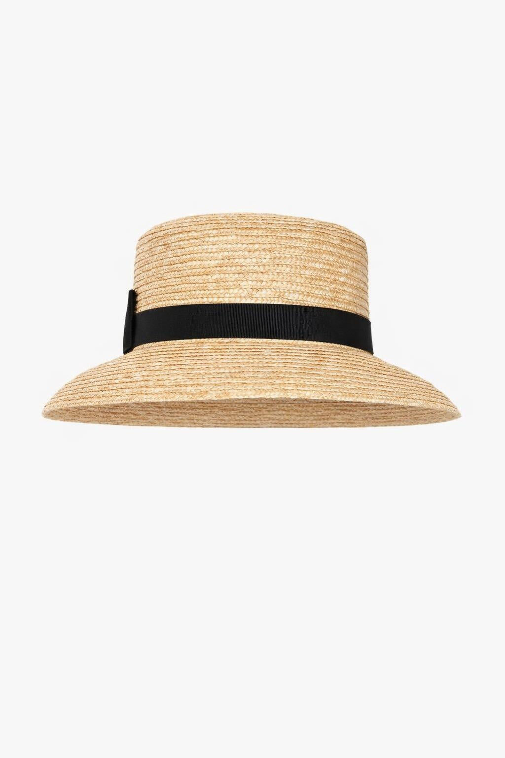 Crystal Birch | Hannah, Wheat Straw in Hat