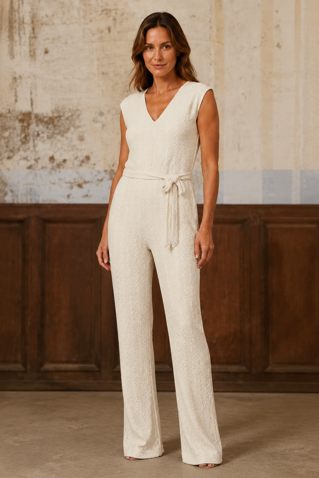 Smashed Lemon | Jumpsuit in Off-white