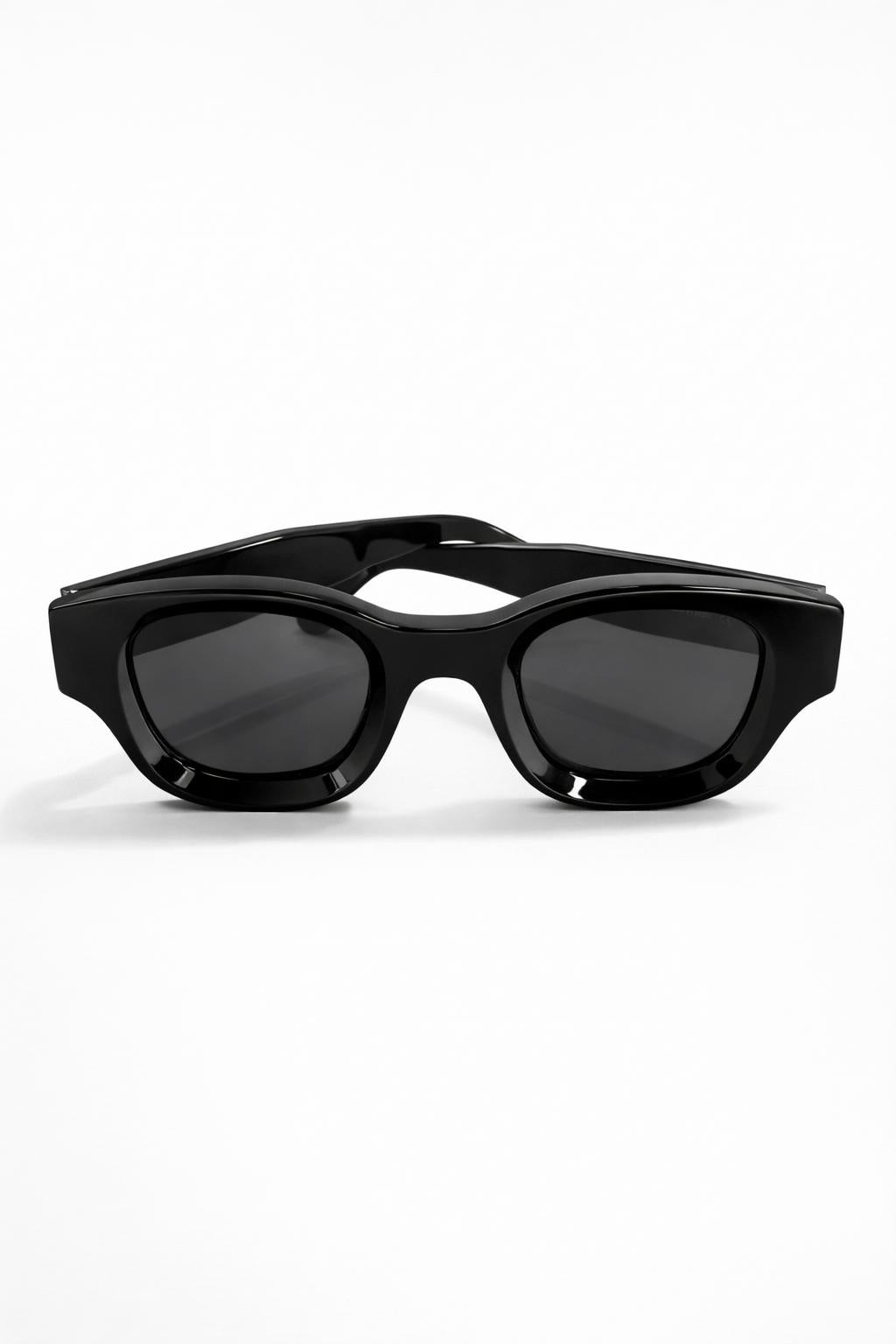 Thierry Lasry Hoody handcrafted black acetate sunglasses