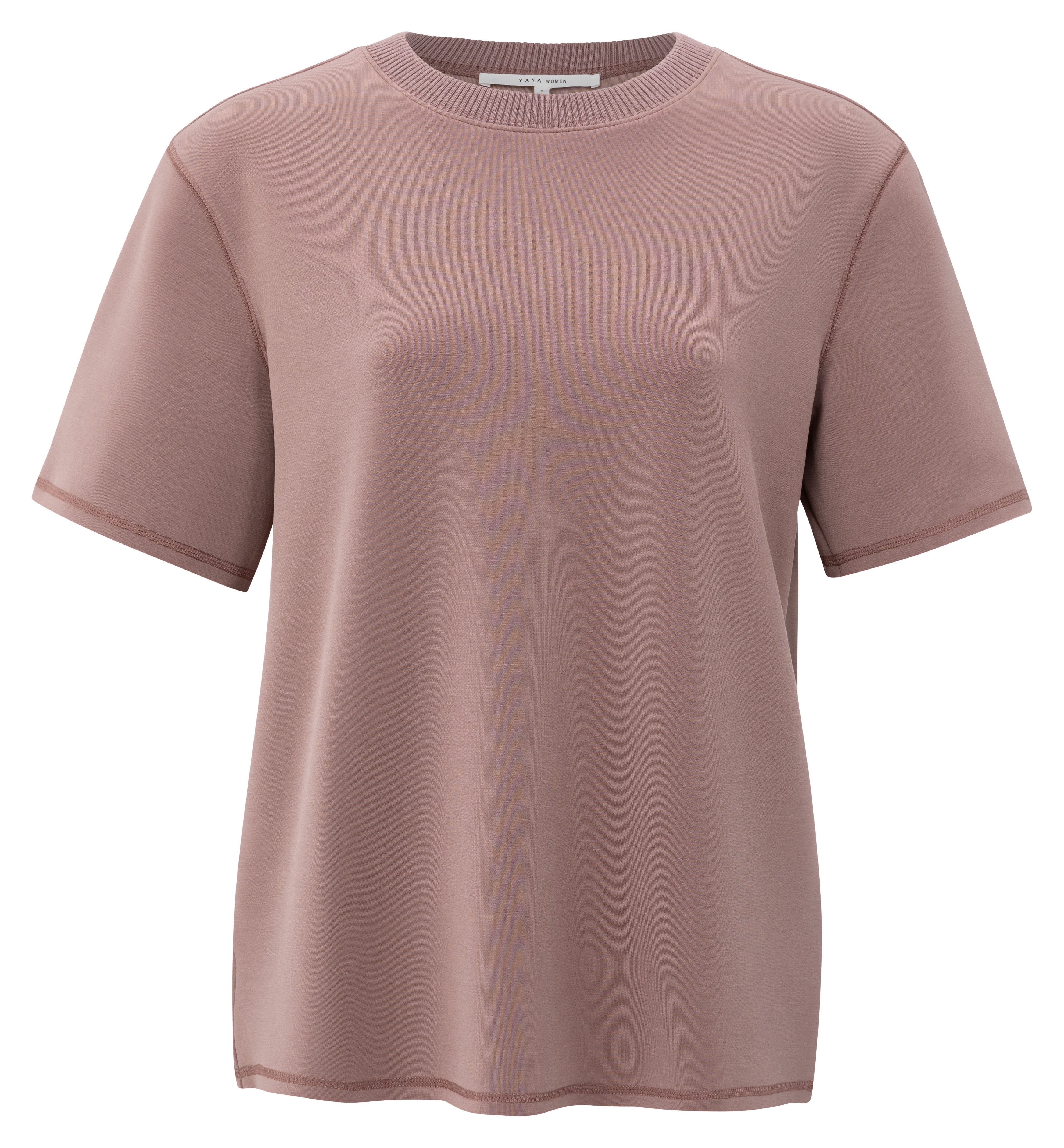 YAYA short sleeve sweatshirt in blush pink