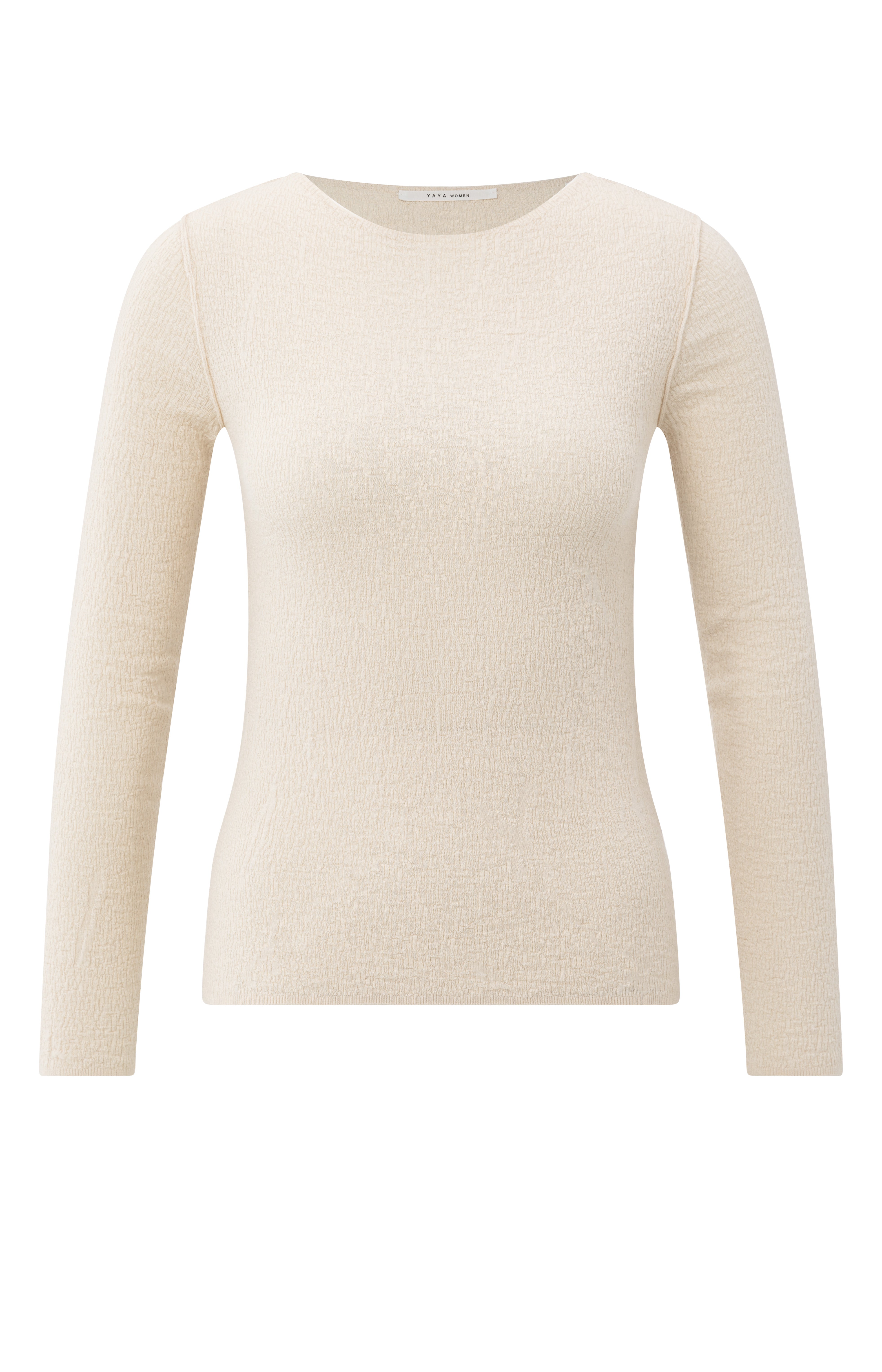 YAYA | Light Structured Knitted Top