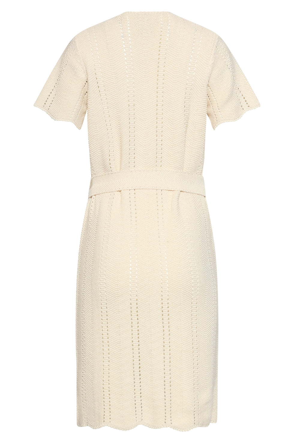 Smashed Lemon | Knit Dress in Off White