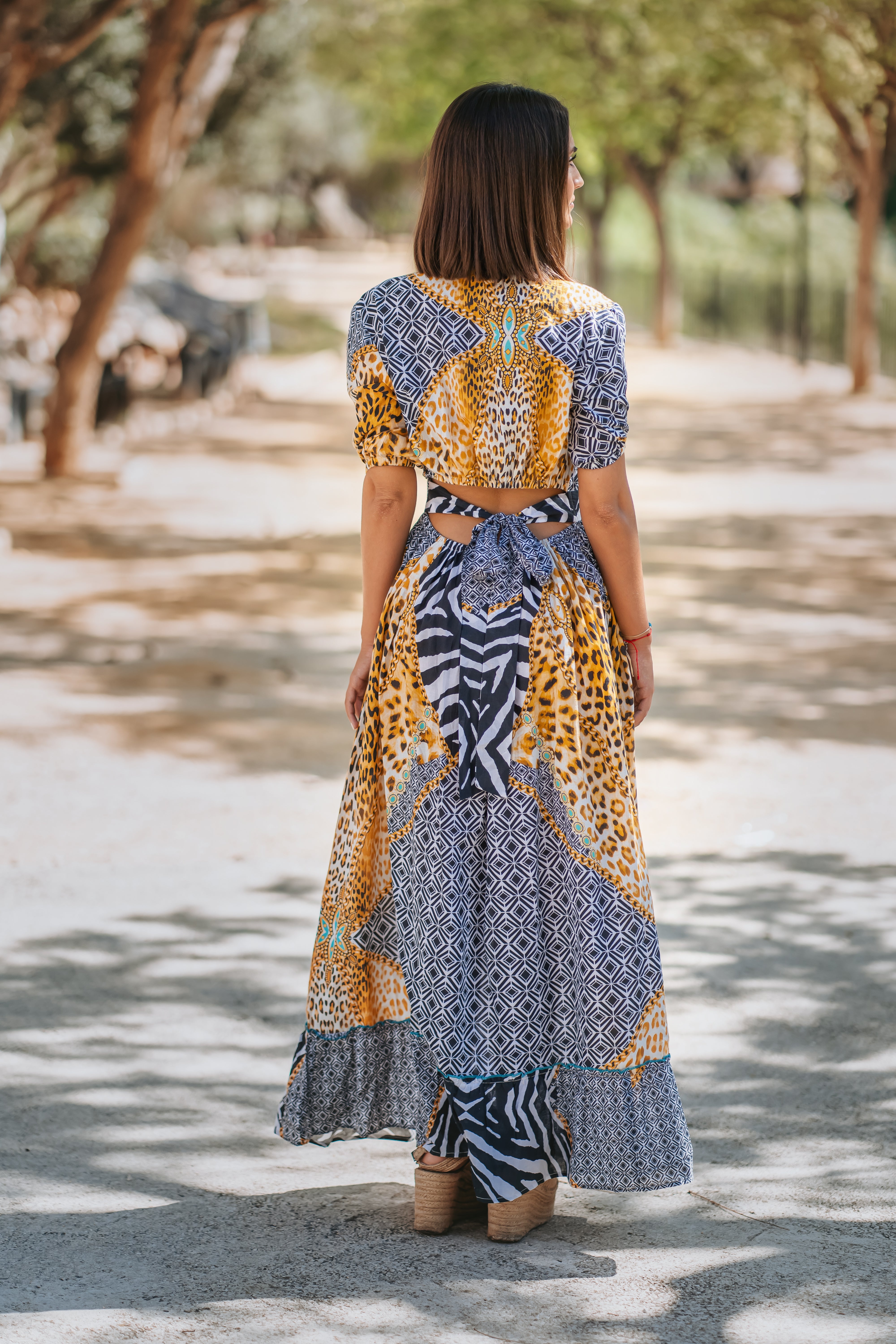 Isla Bonita | Long Dress in Print