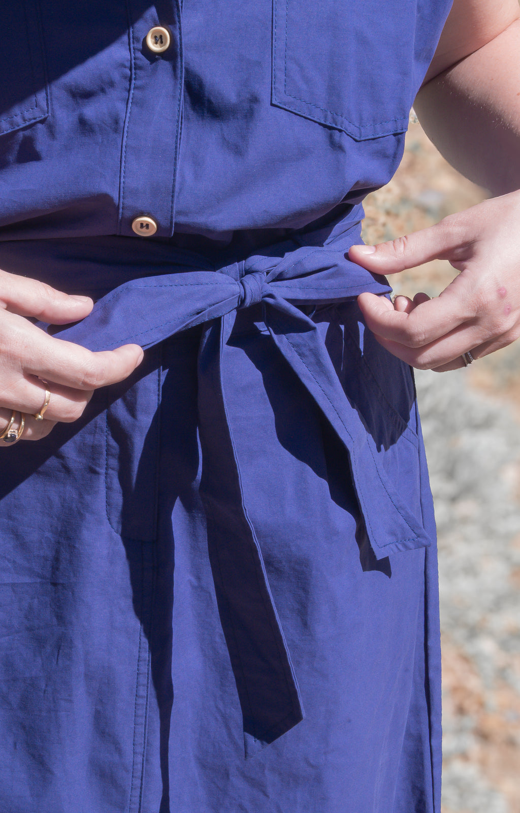 Holiday | Sand Dollar Dress in Navy