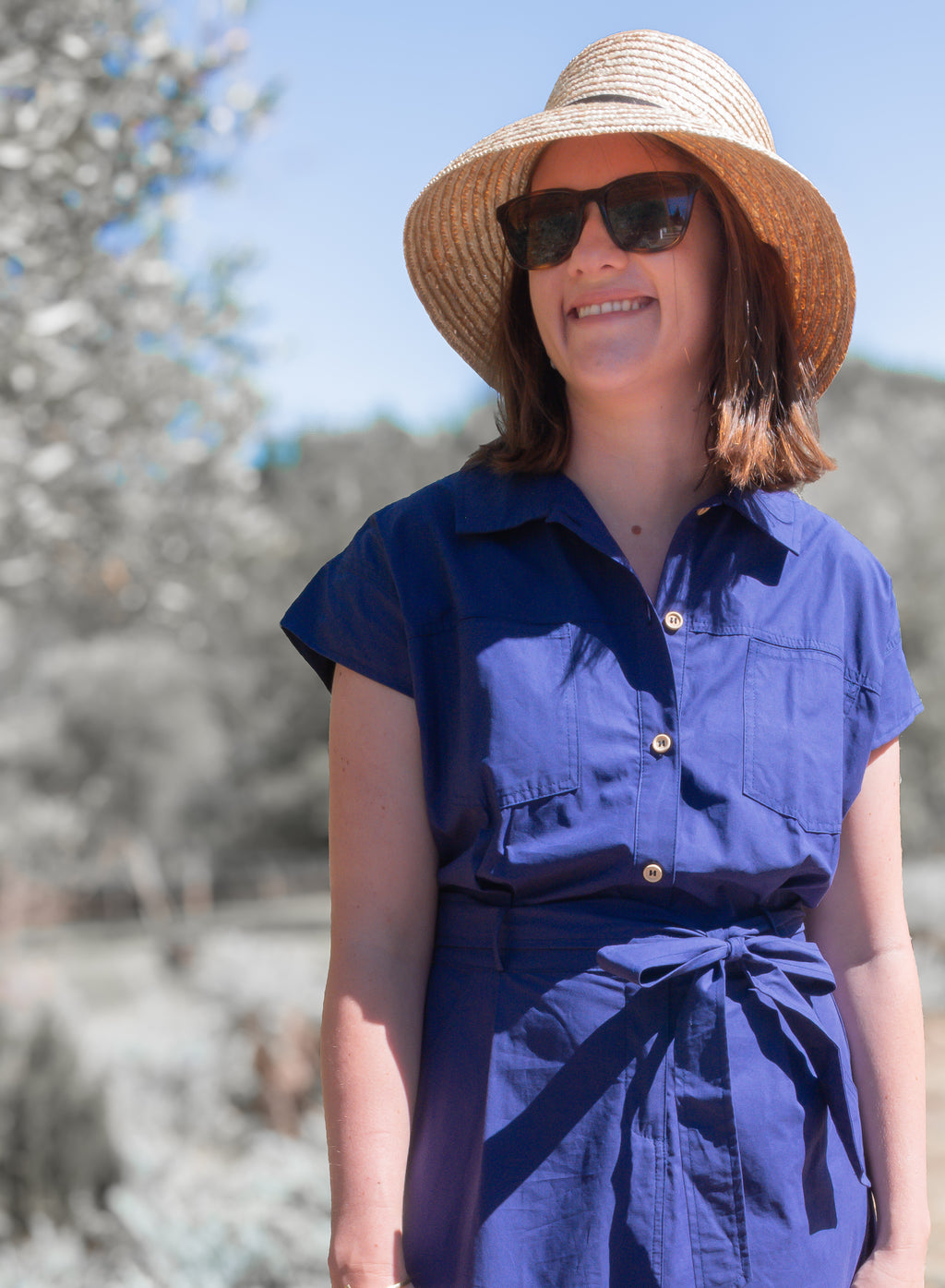 Holiday | Sand Dollar Dress in Navy
