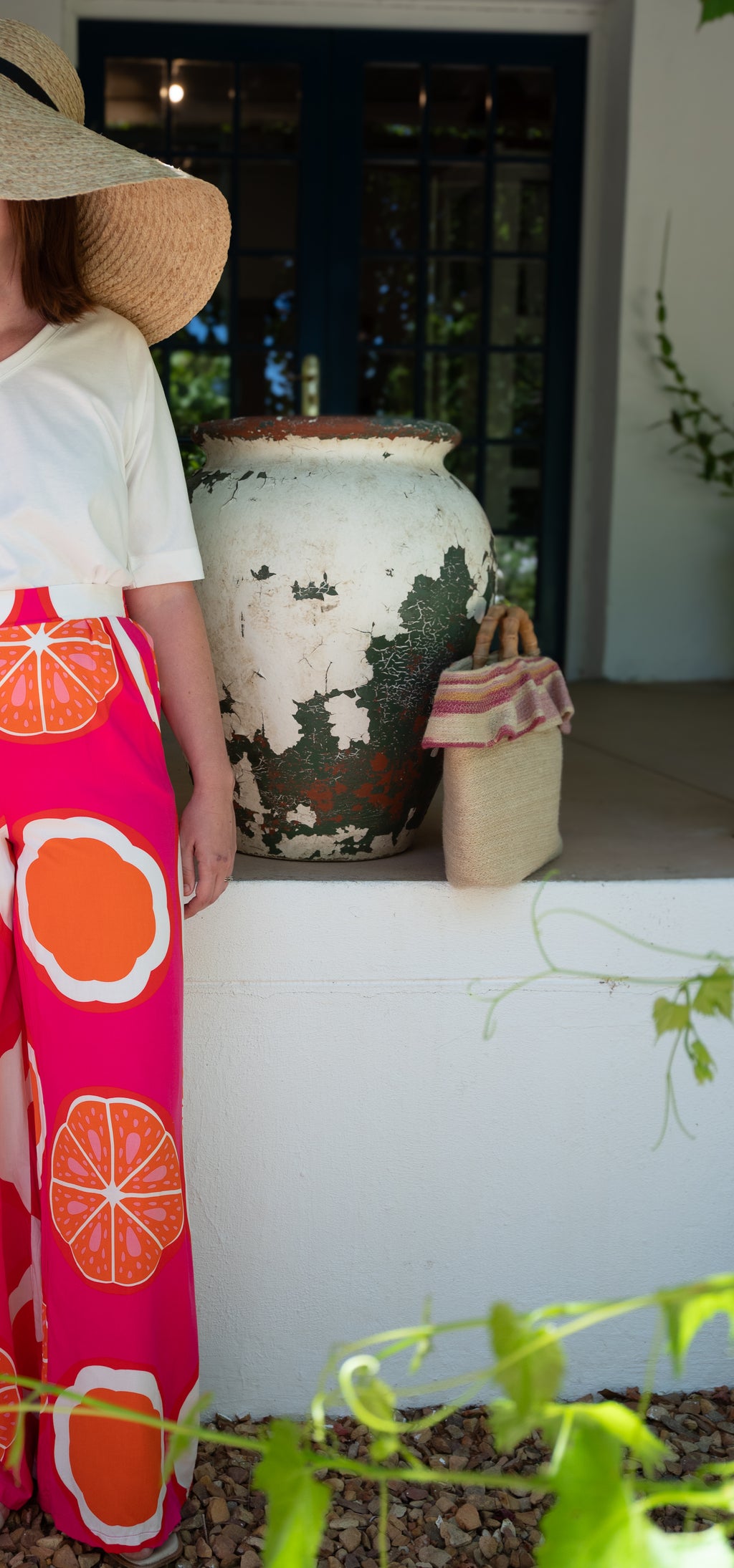 Smashed Lemon | Pants in Pink Multicolour