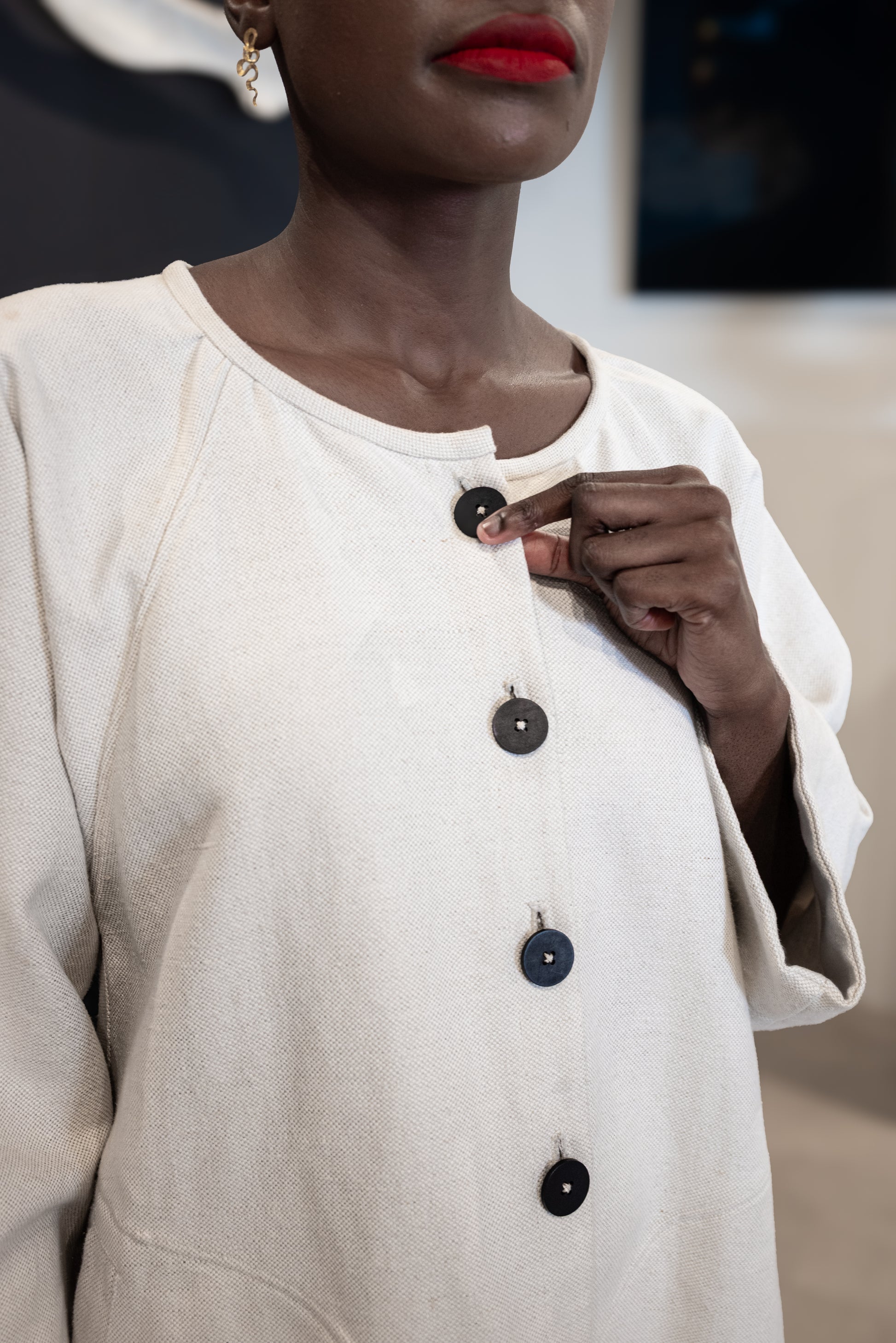 Rok | Jacket dress in Cream