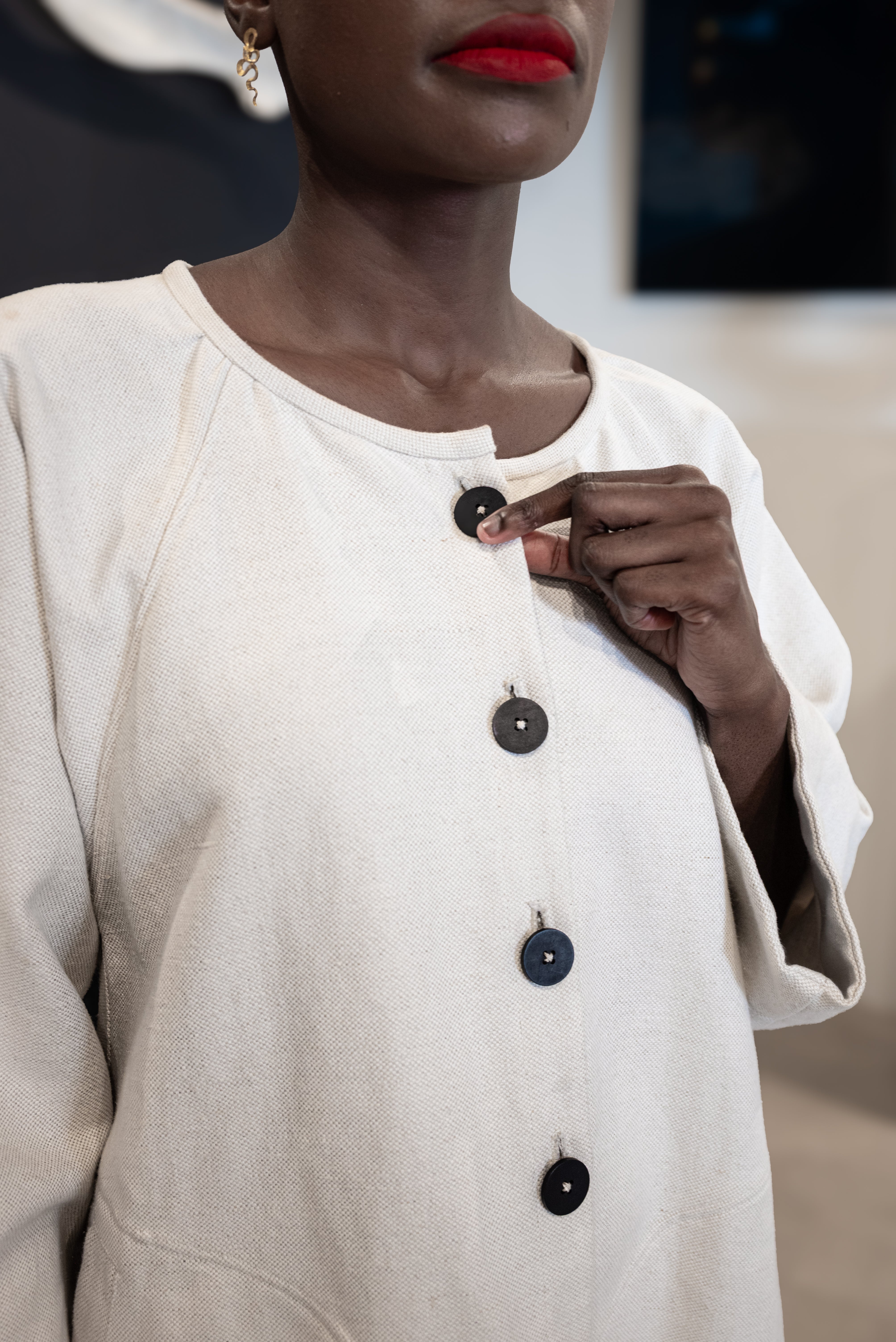 Rok | Jacket dress in Cream