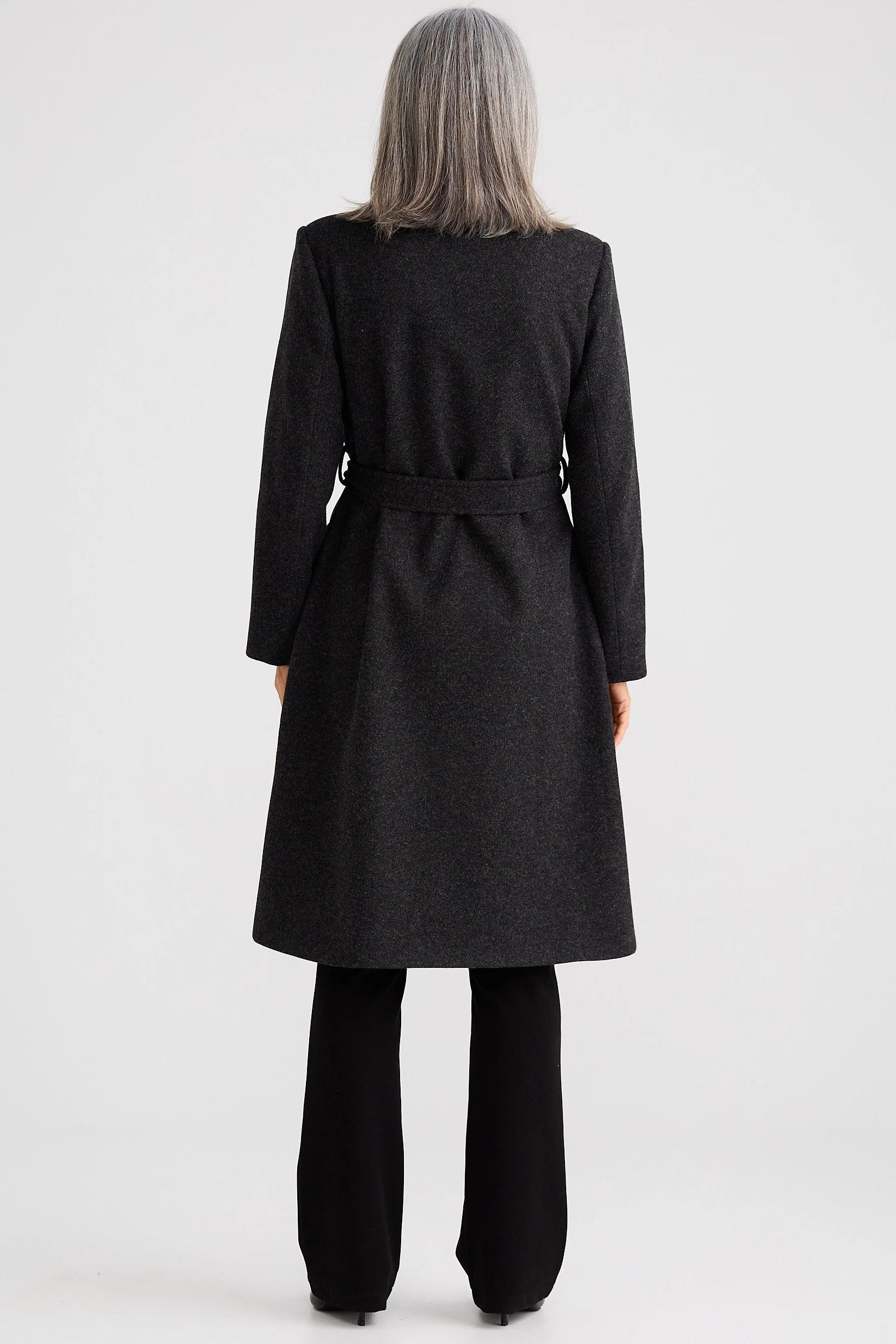 Brave + True | Julianne Coat in Charcoal