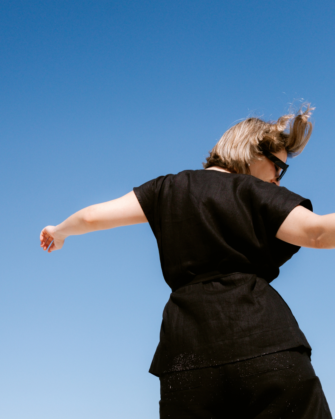 Yarra Trail | Tirari Palazzo Pant in Black