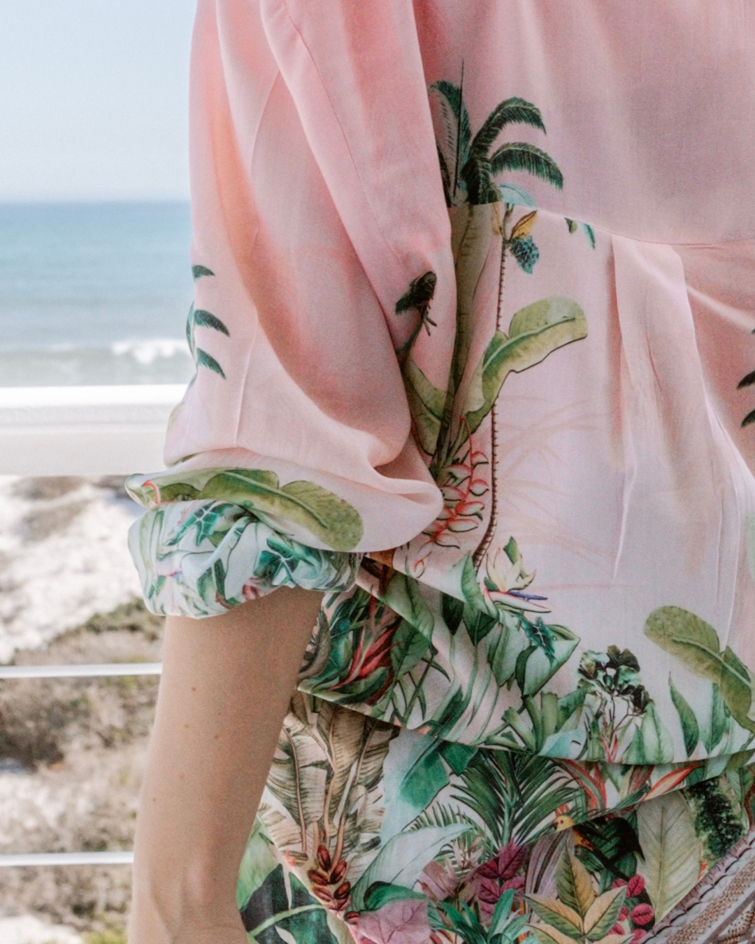 Gordon Smith | Toucan Multi Dress | Greenpink