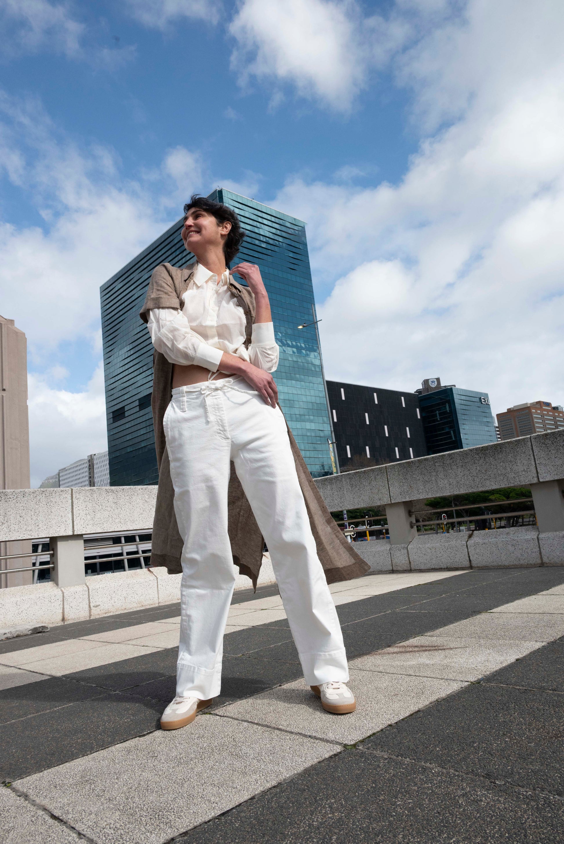 YAYA | Trousers | Off-White