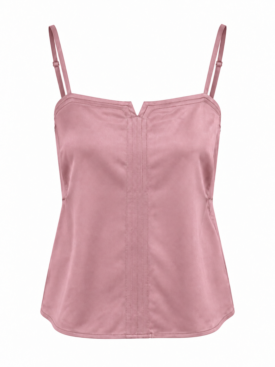 YAYA | Satin Cami in Burlwood Pink