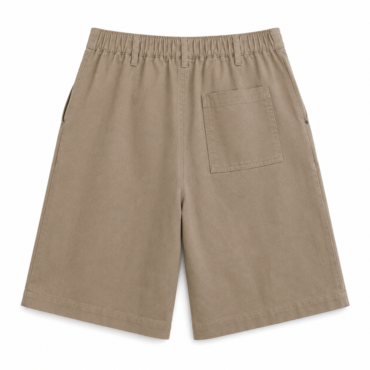 Chaos & Calm | Linen Twill Bermuda Shorts in Clay