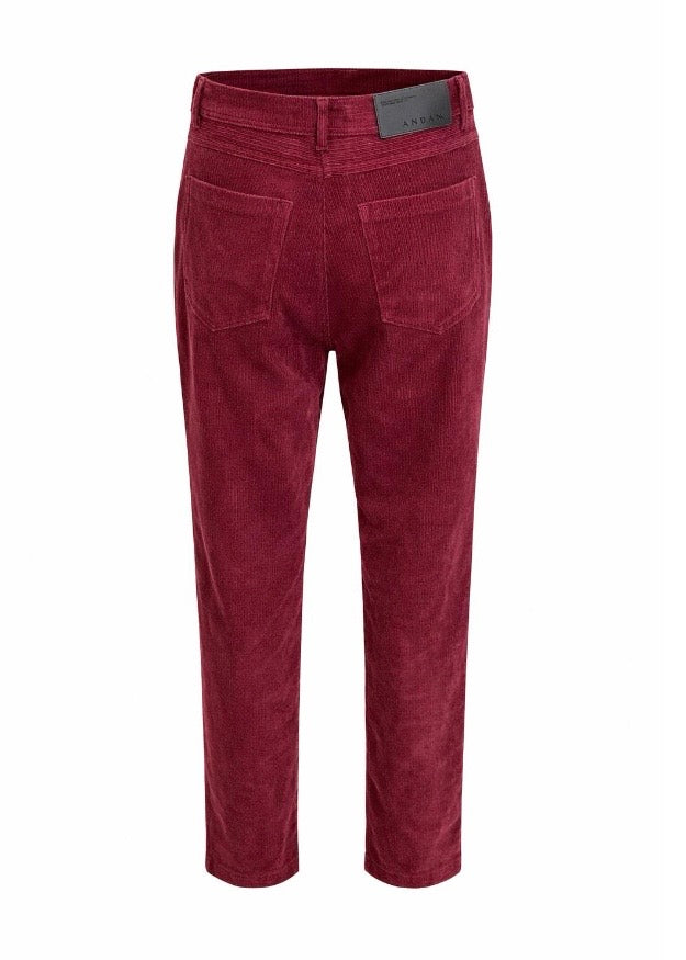 Andam | Pants in Bordeaux