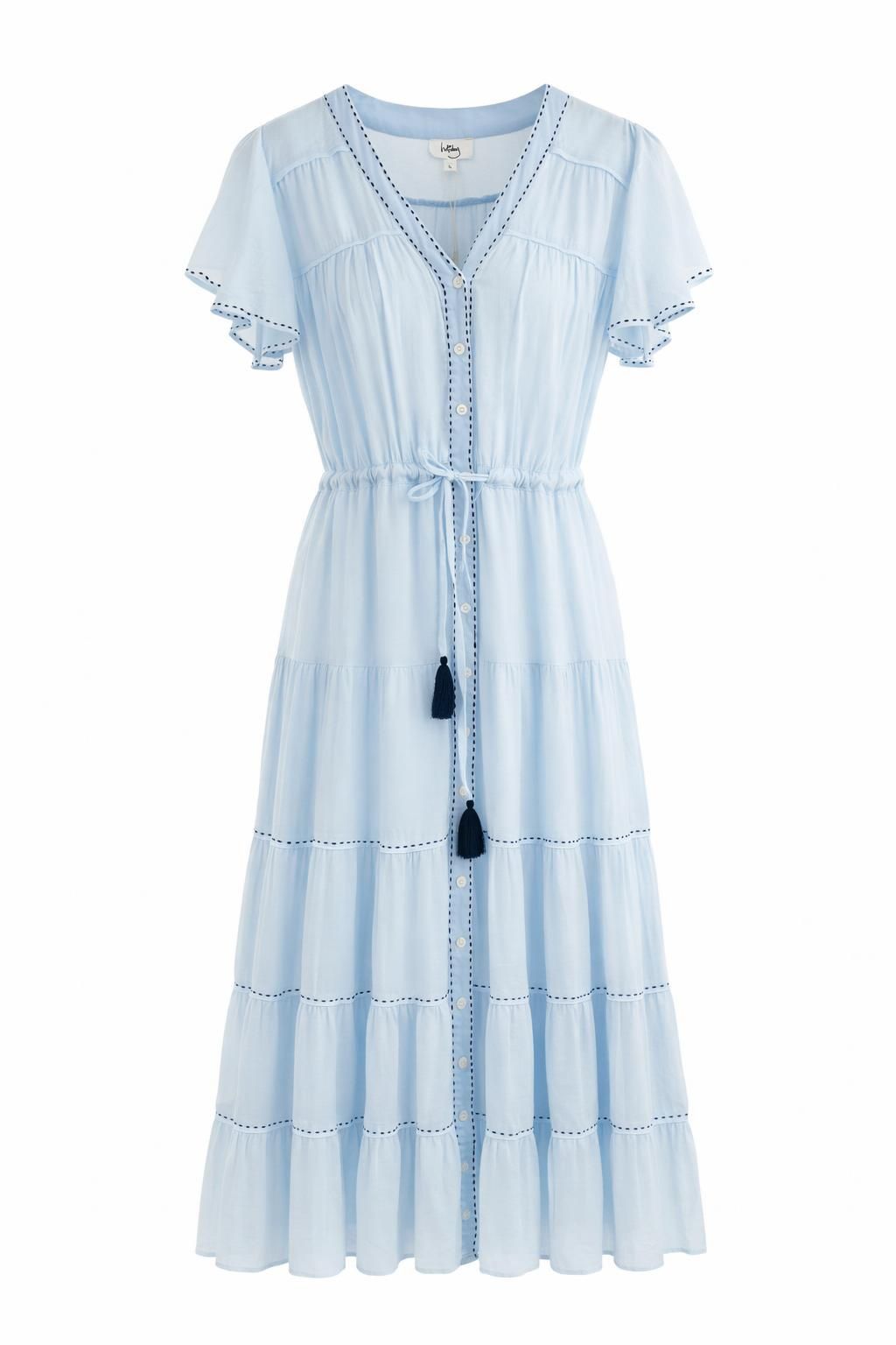 Holiday | Delilah Dress in Ice Blue
