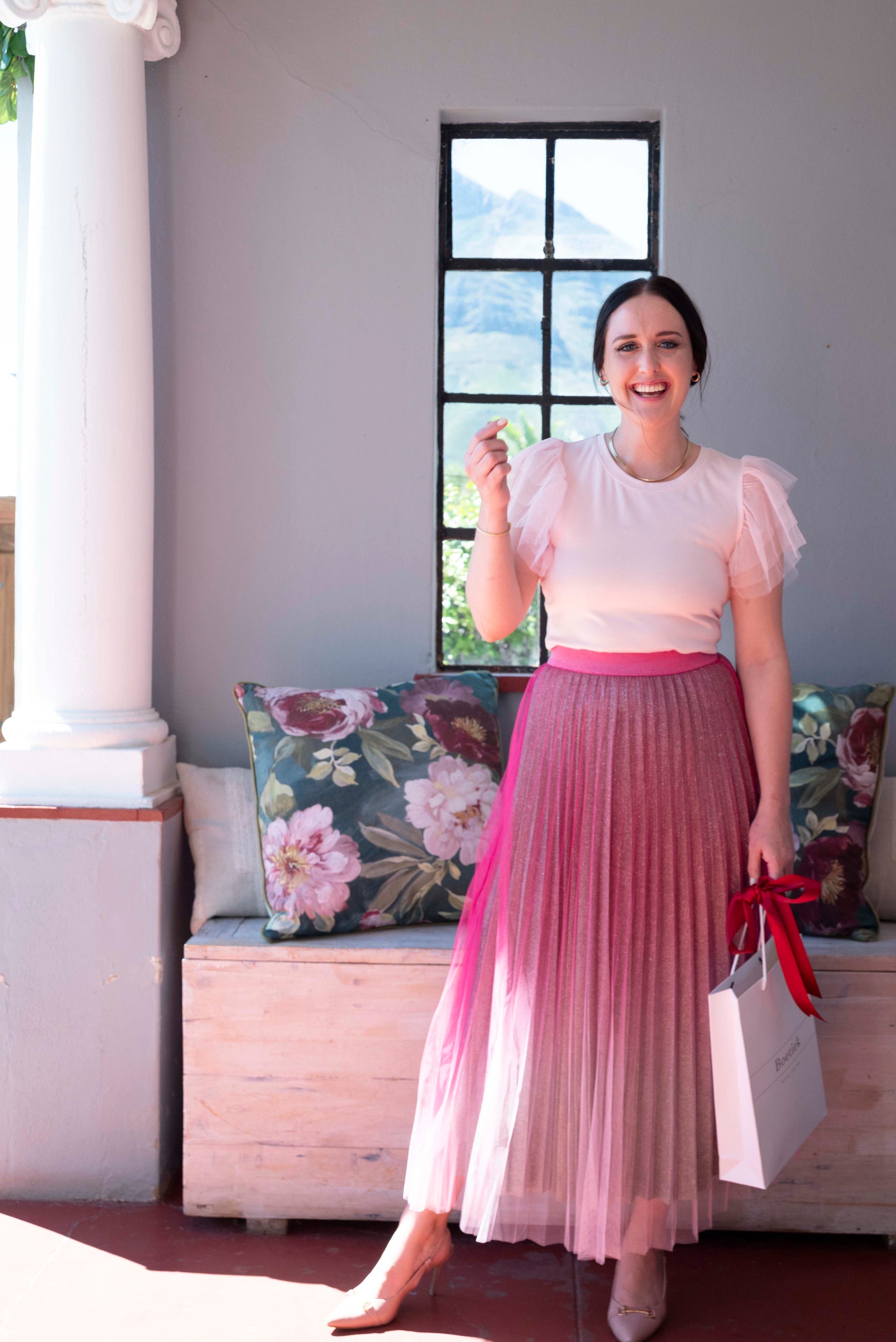 Brave&True | Chance Tee | Soft Pink