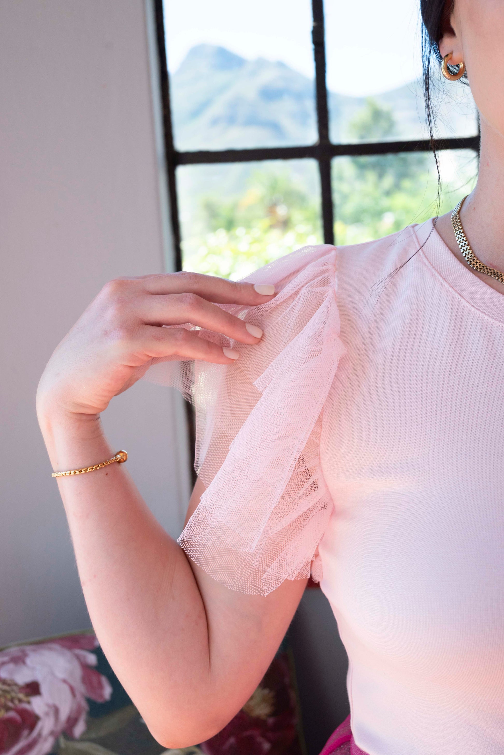 Brave&True | Chance Tee | Soft Pink