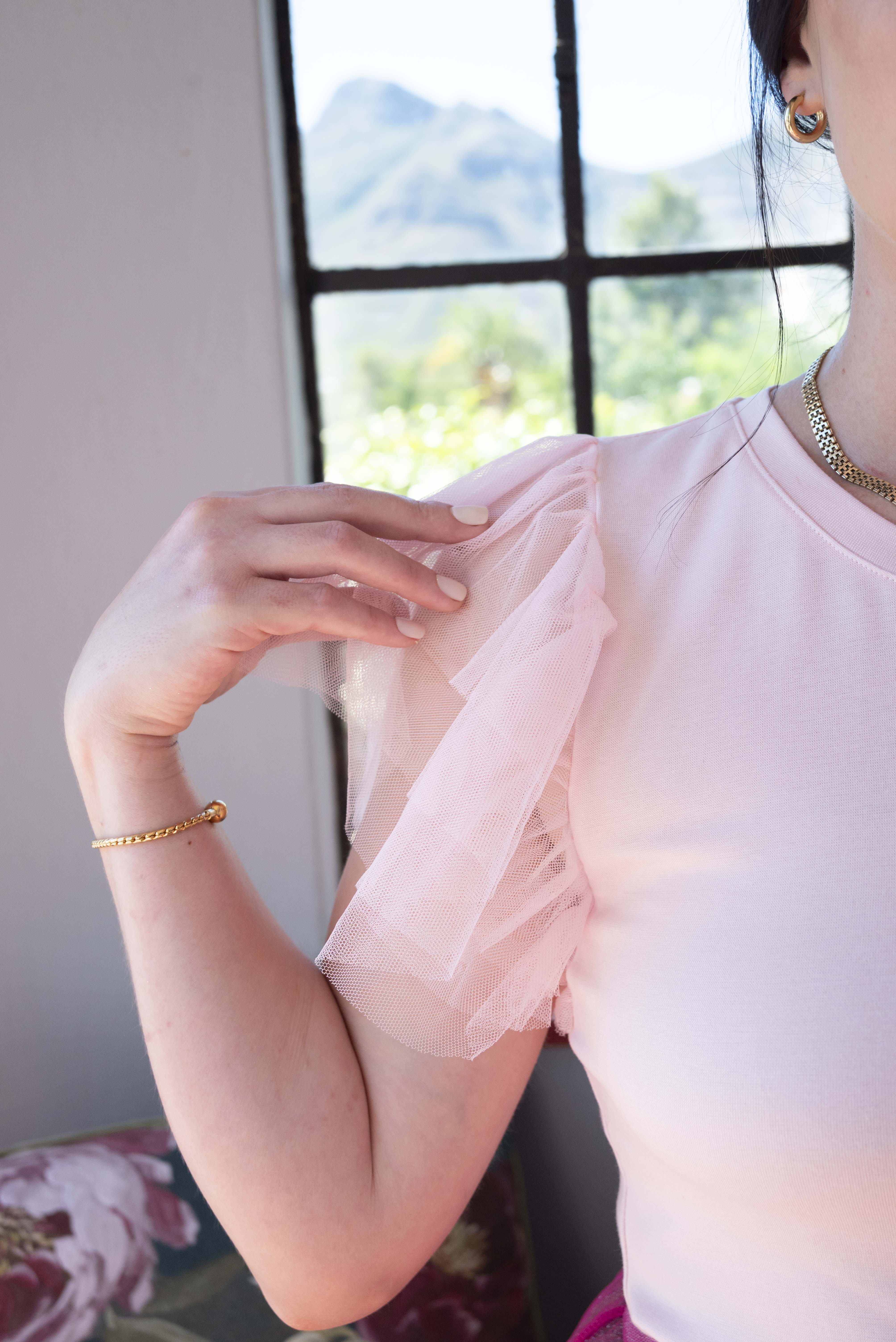 Brave&True | Chance Tee | Soft Pink