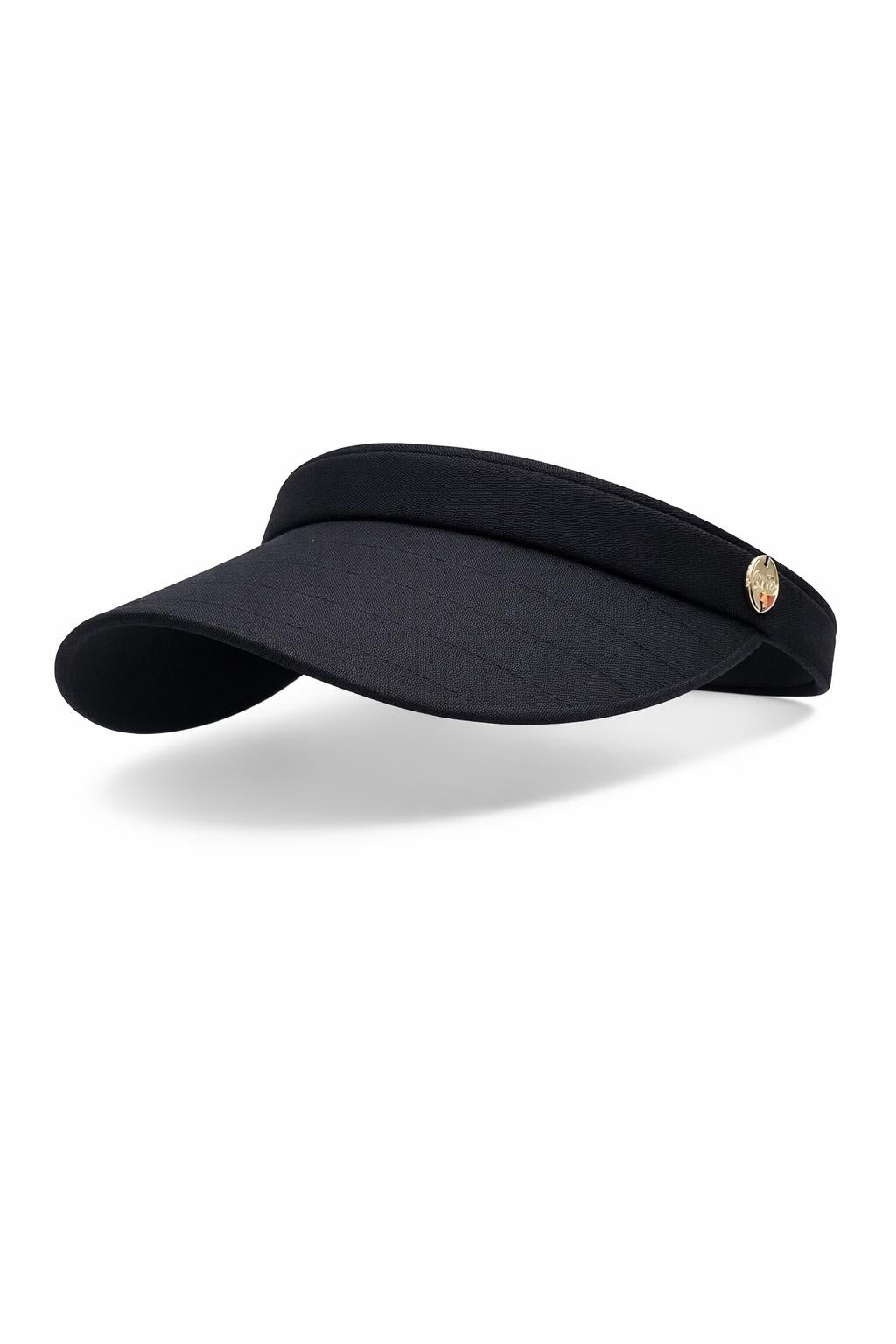 Seafolly | Quilted Visor | Black