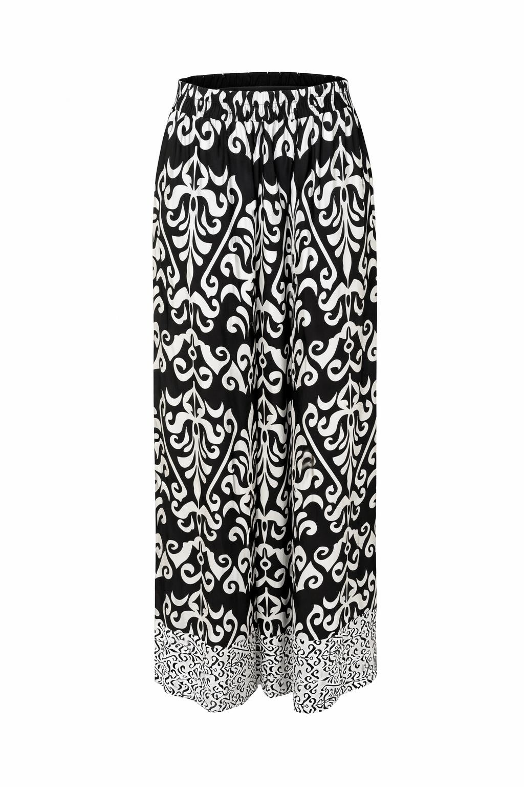 Smashed Lemon | Pant in Black print