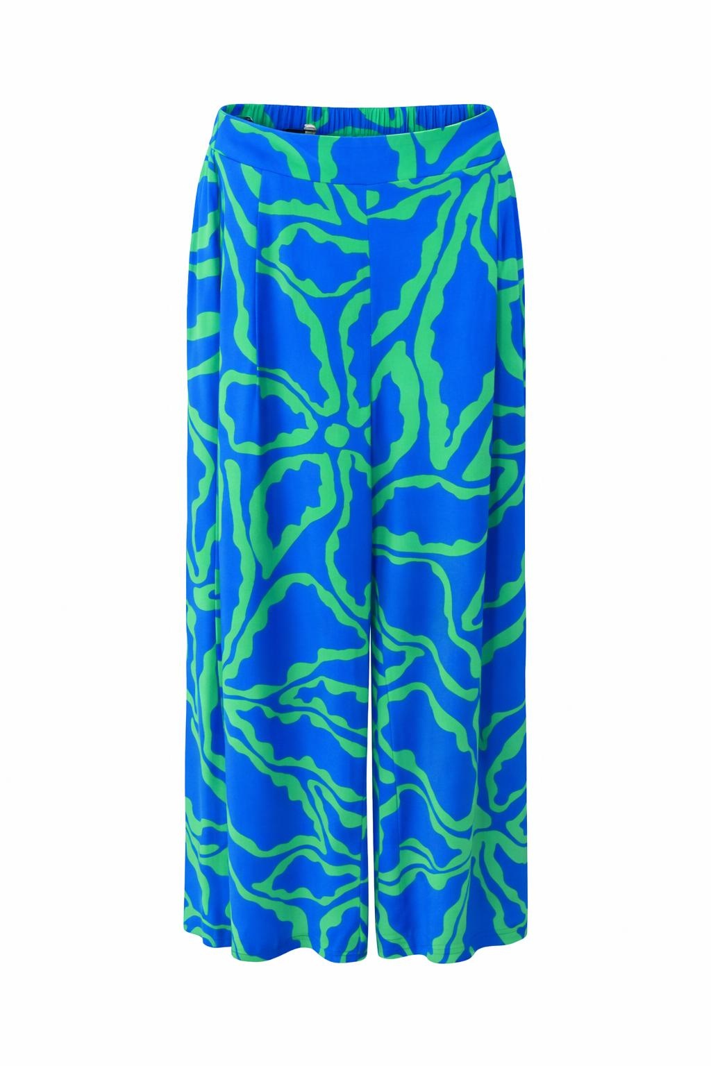 Smashed Lemon | Trousers | Cobalt BlueGreen