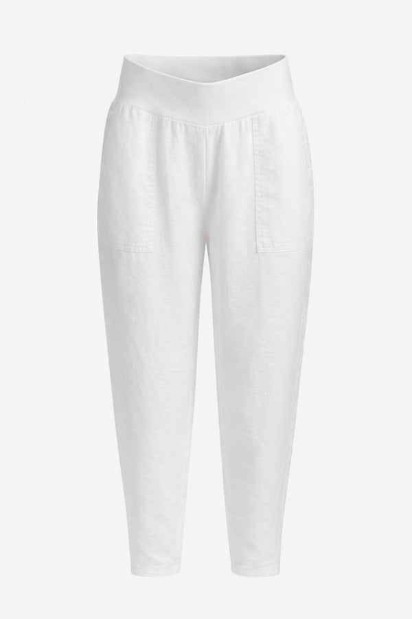 Gordon Smith | Sarah Crop Pant in White, Natural, Navy & Black