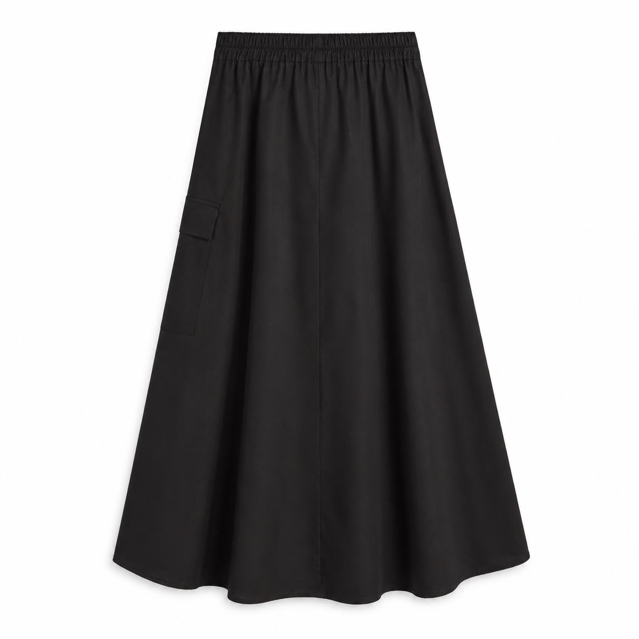 ANDAM black full-length maxi skirt
