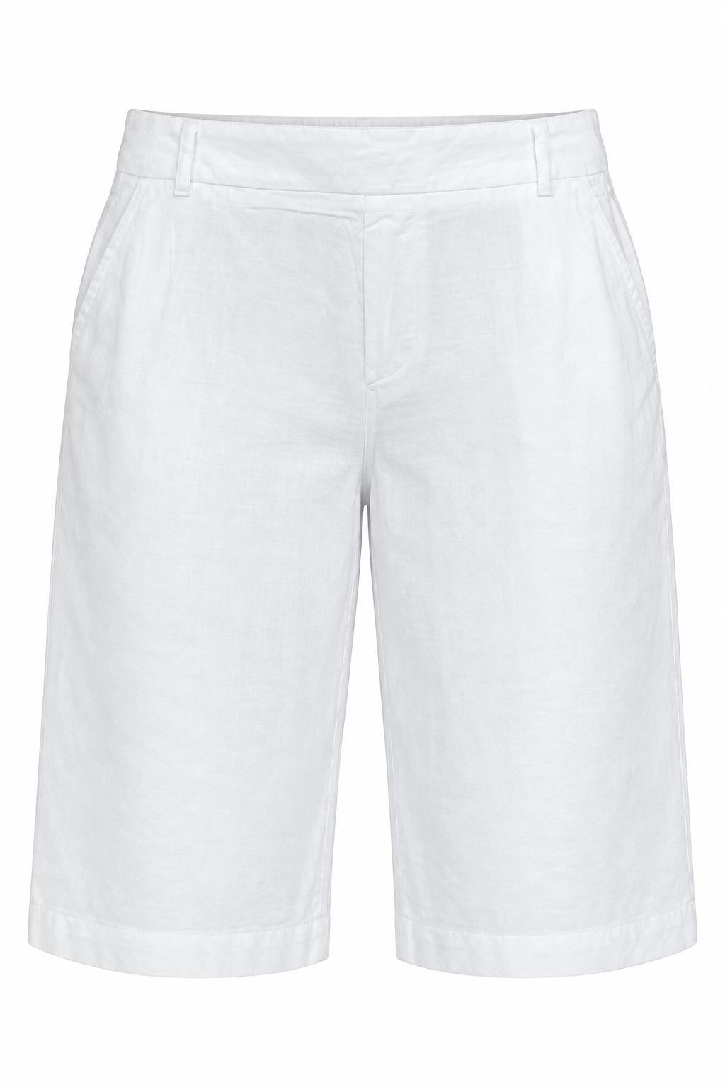Gordon Smith Lino Short in White, front view